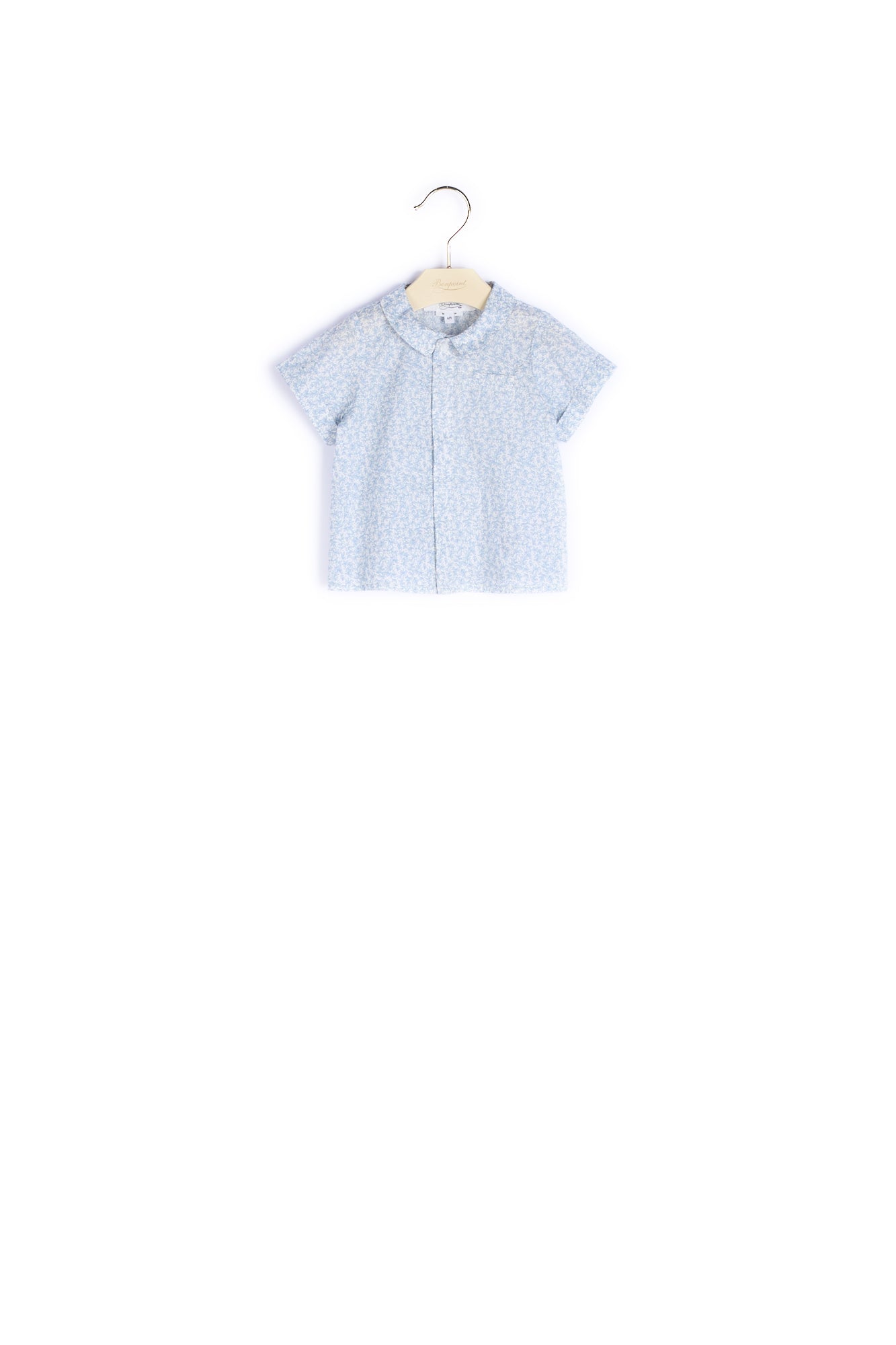 Chemise manches courtes Nicolas - Bonpoint vintage