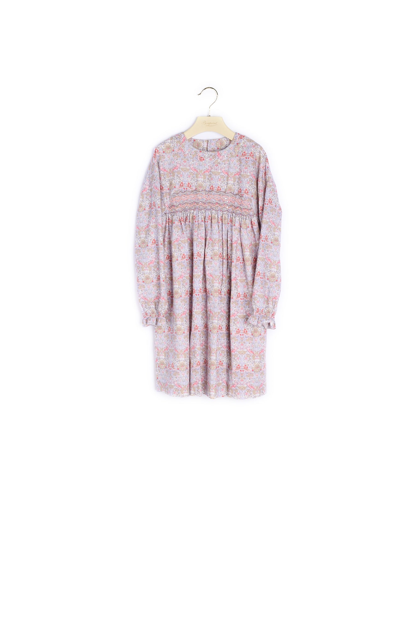 Robe en tissu Liberty et laine - Bonpoint vintage