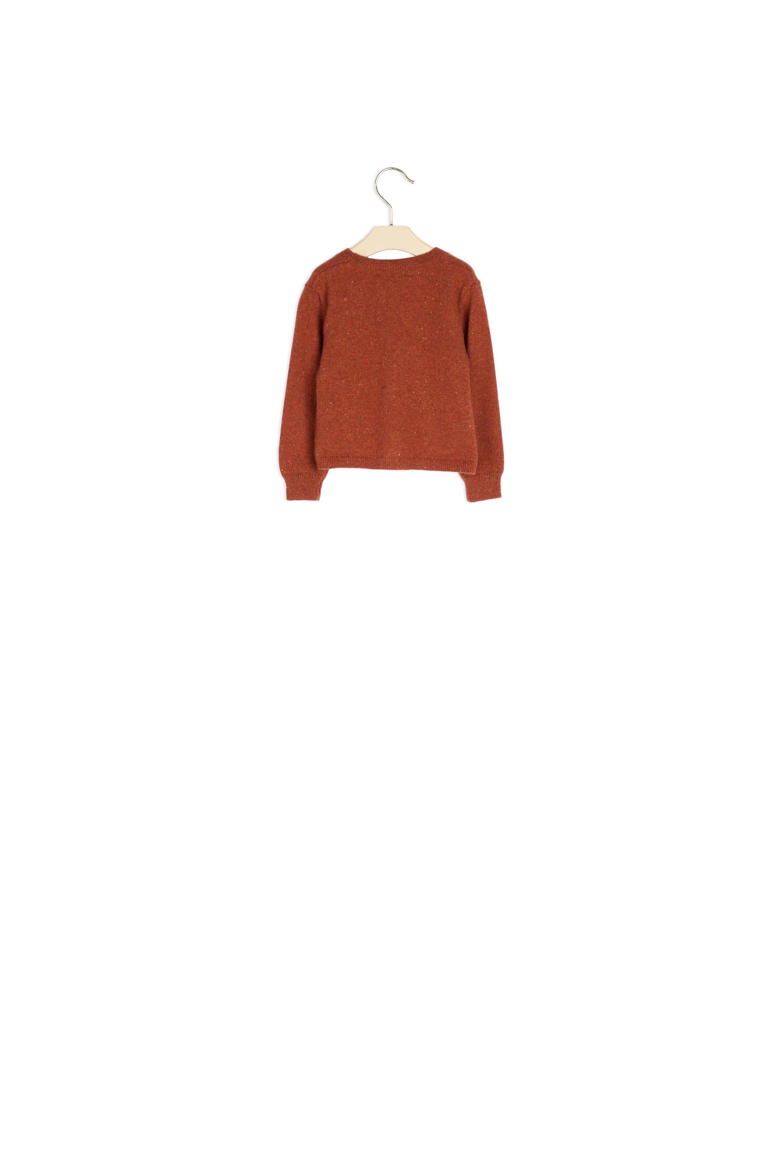 Cardigan col V en cachemire bébé - Bonpoint vintage