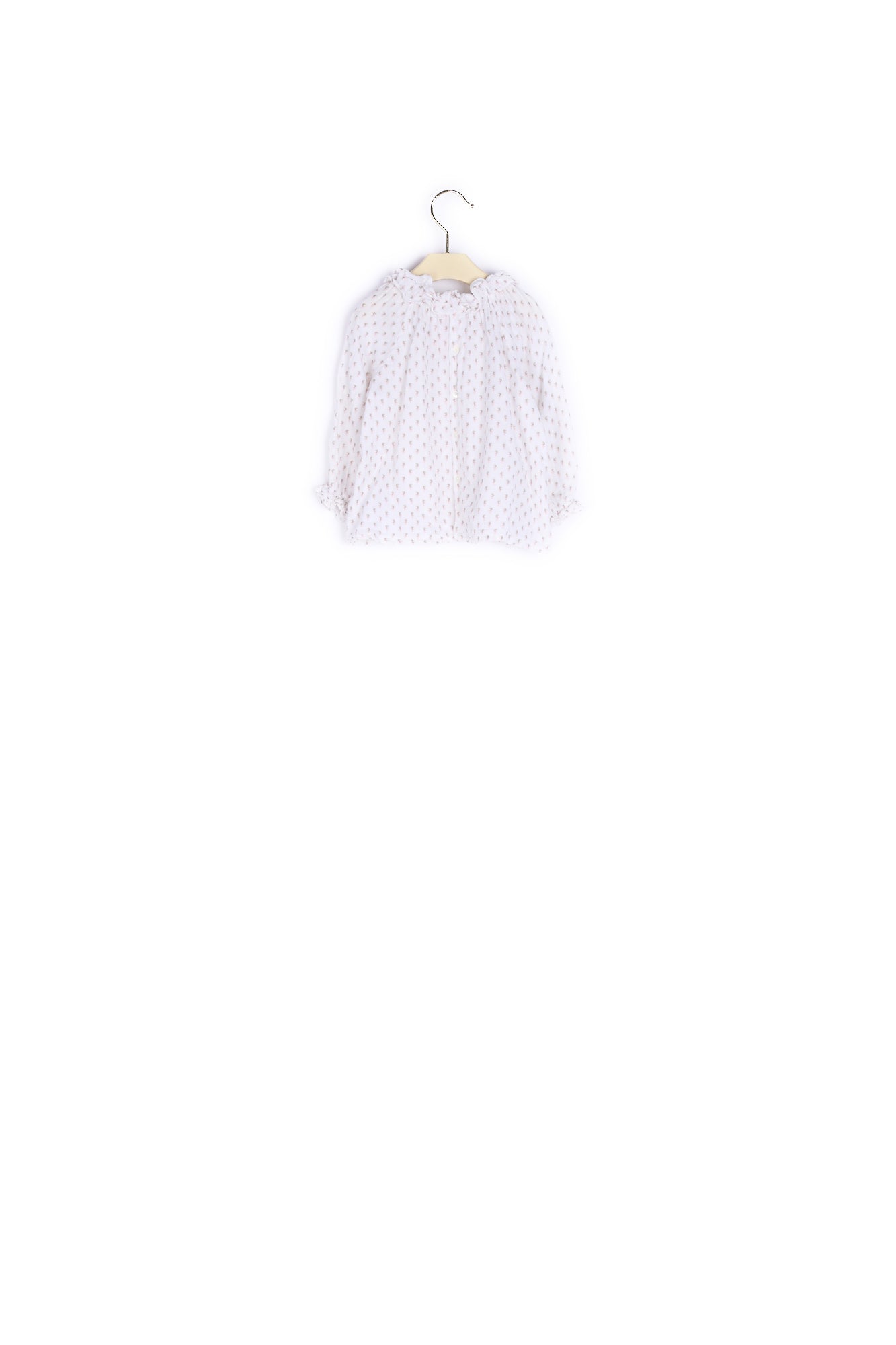 Blouse en gaze de coton - Bonpoint vintage