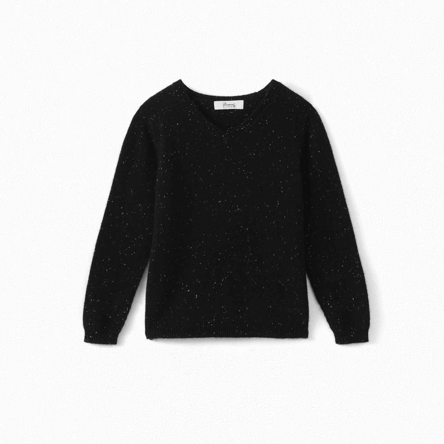 Pull col V en cachemire - Bonpoint vintage