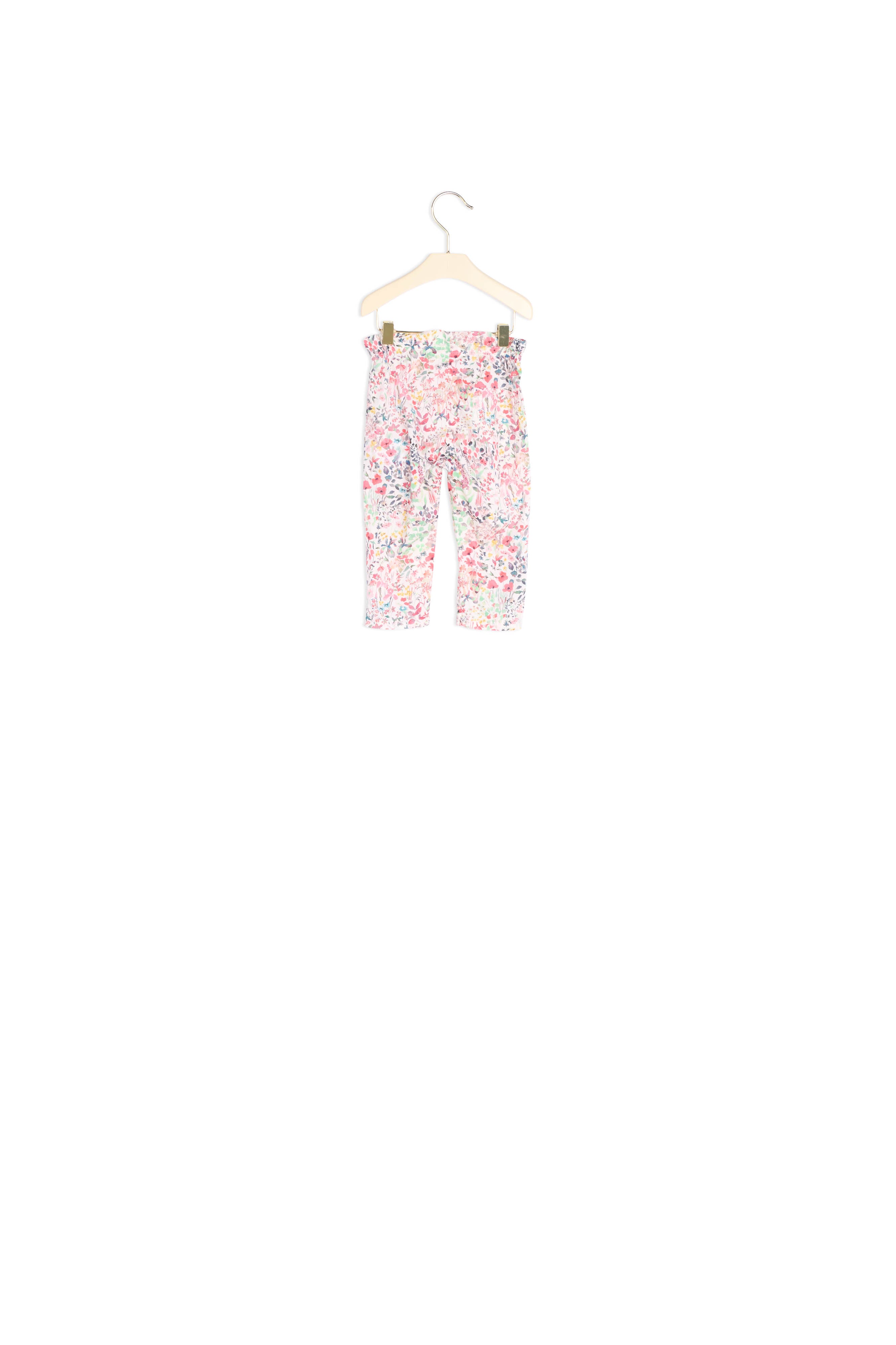 Pantalon en coton Liberty bébé - Bonpoint vintage