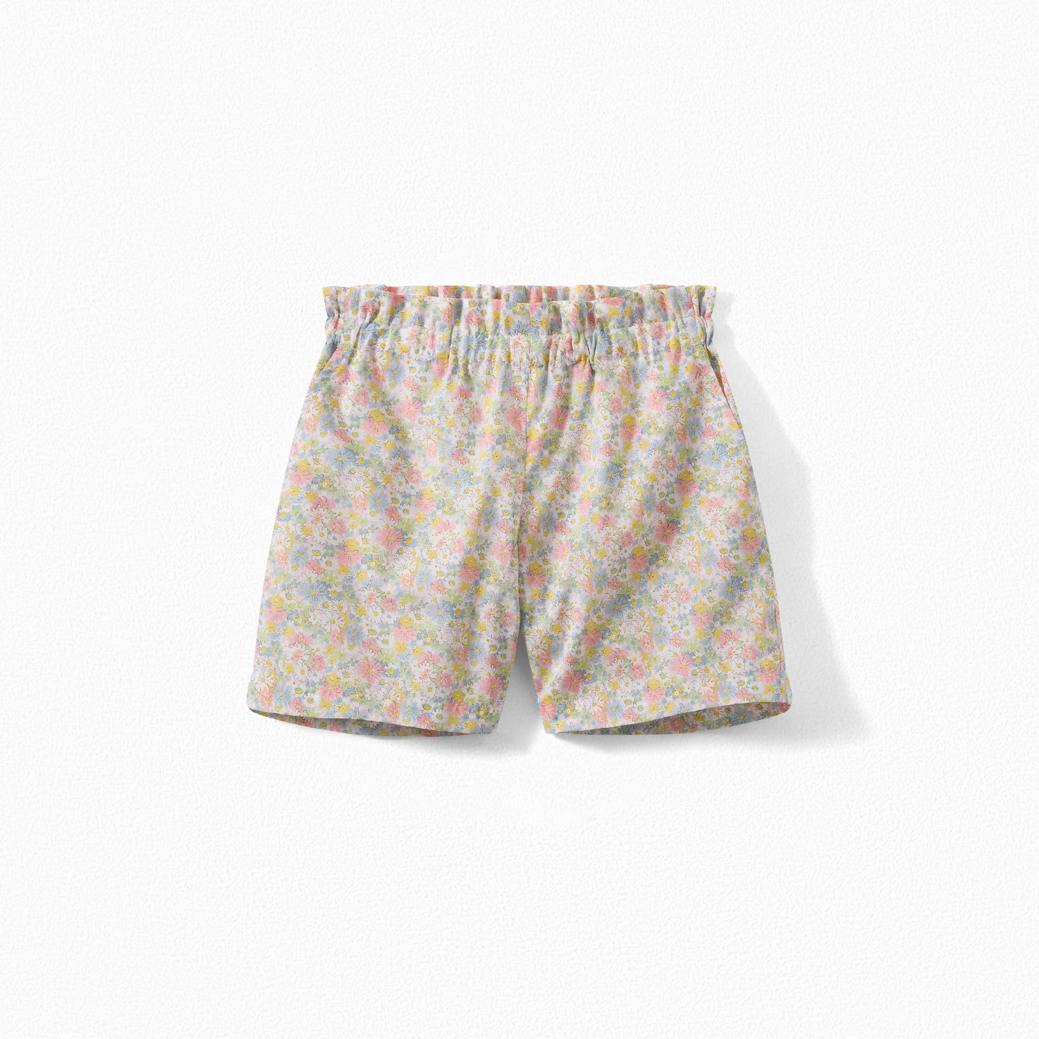 Short en coton Liberty fille - Bonpoint vintage