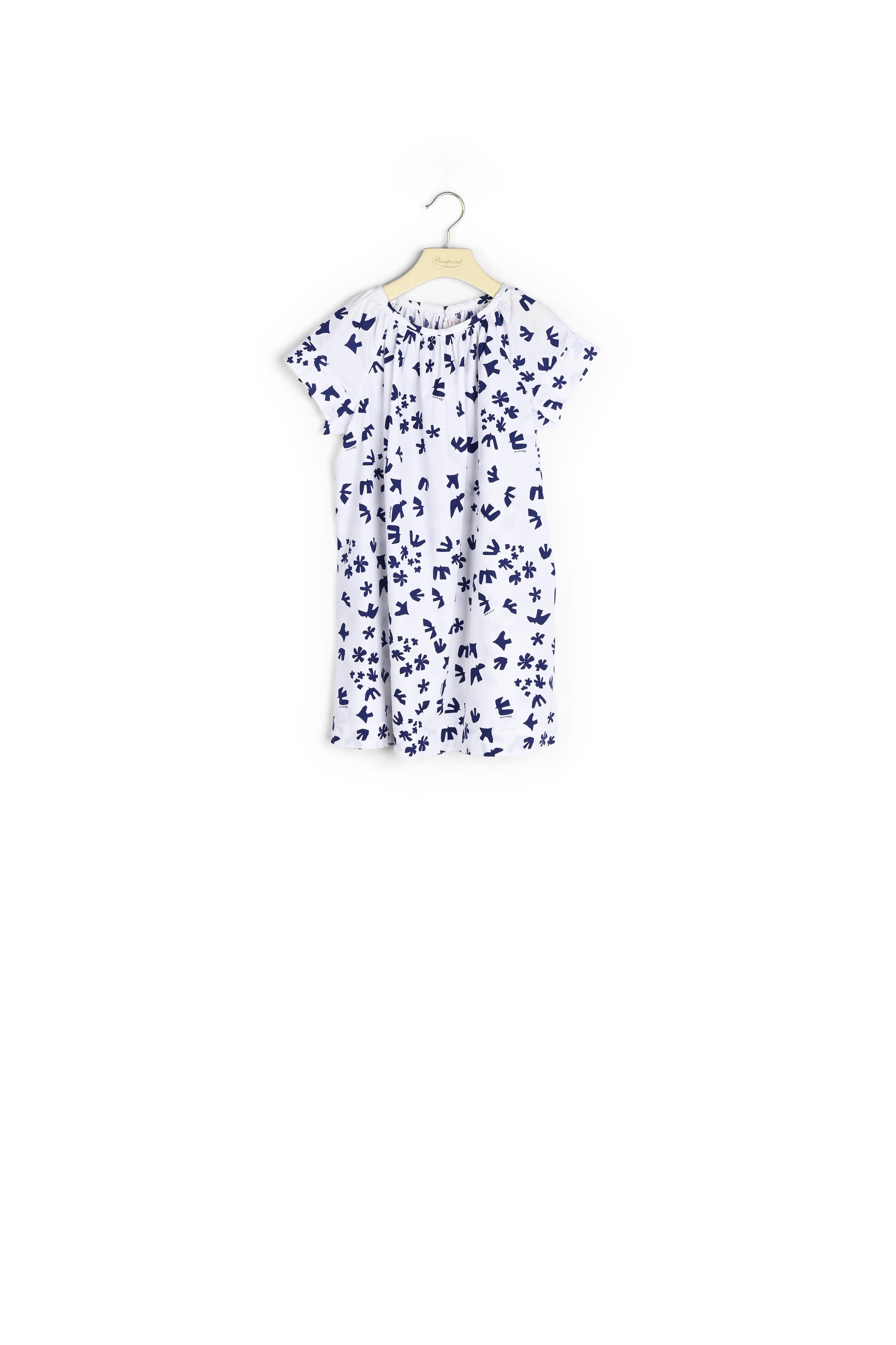 Robe en popeline imprimée - Bonpoint vintage