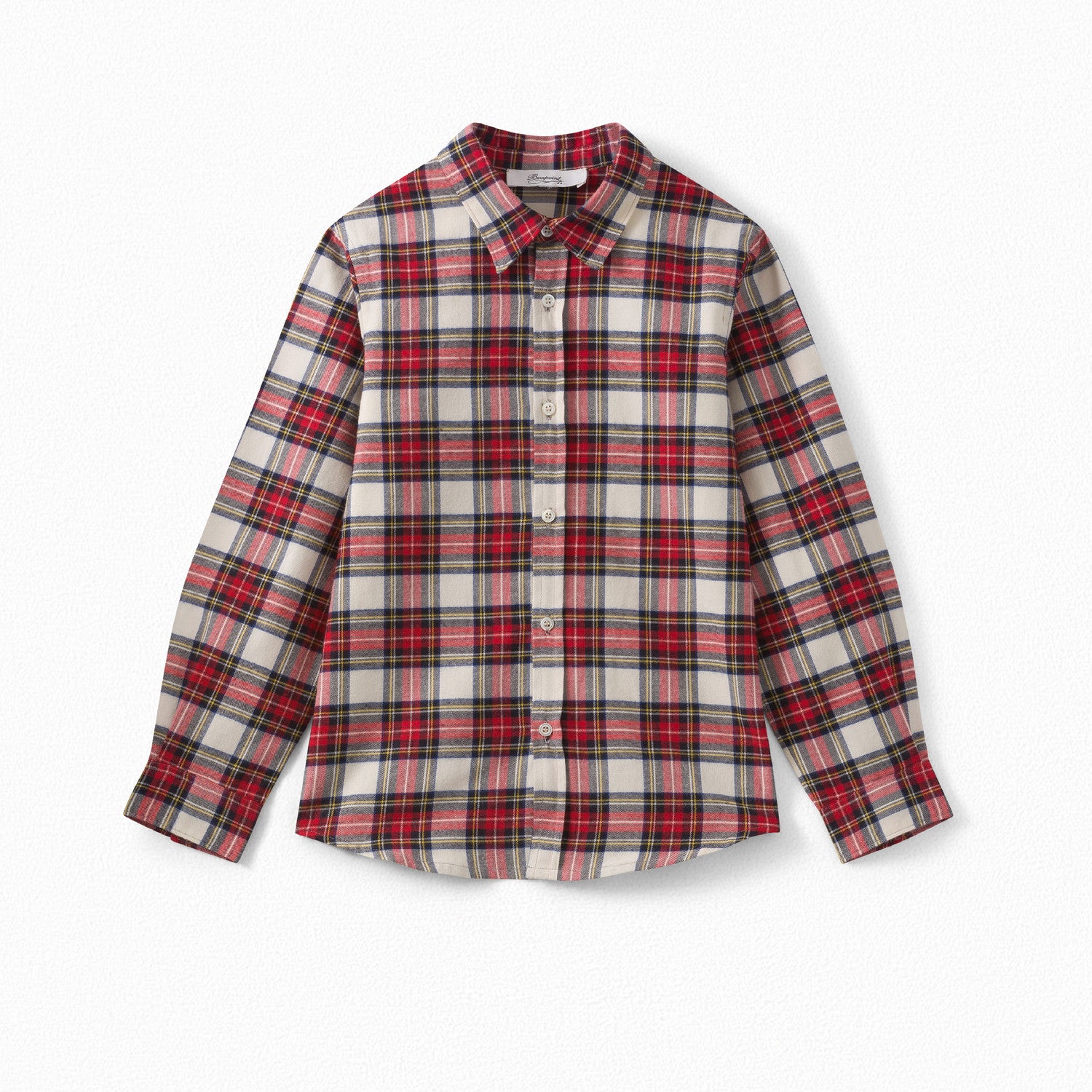 Chemise en twill émerisé garçon - Bonpoint vintage