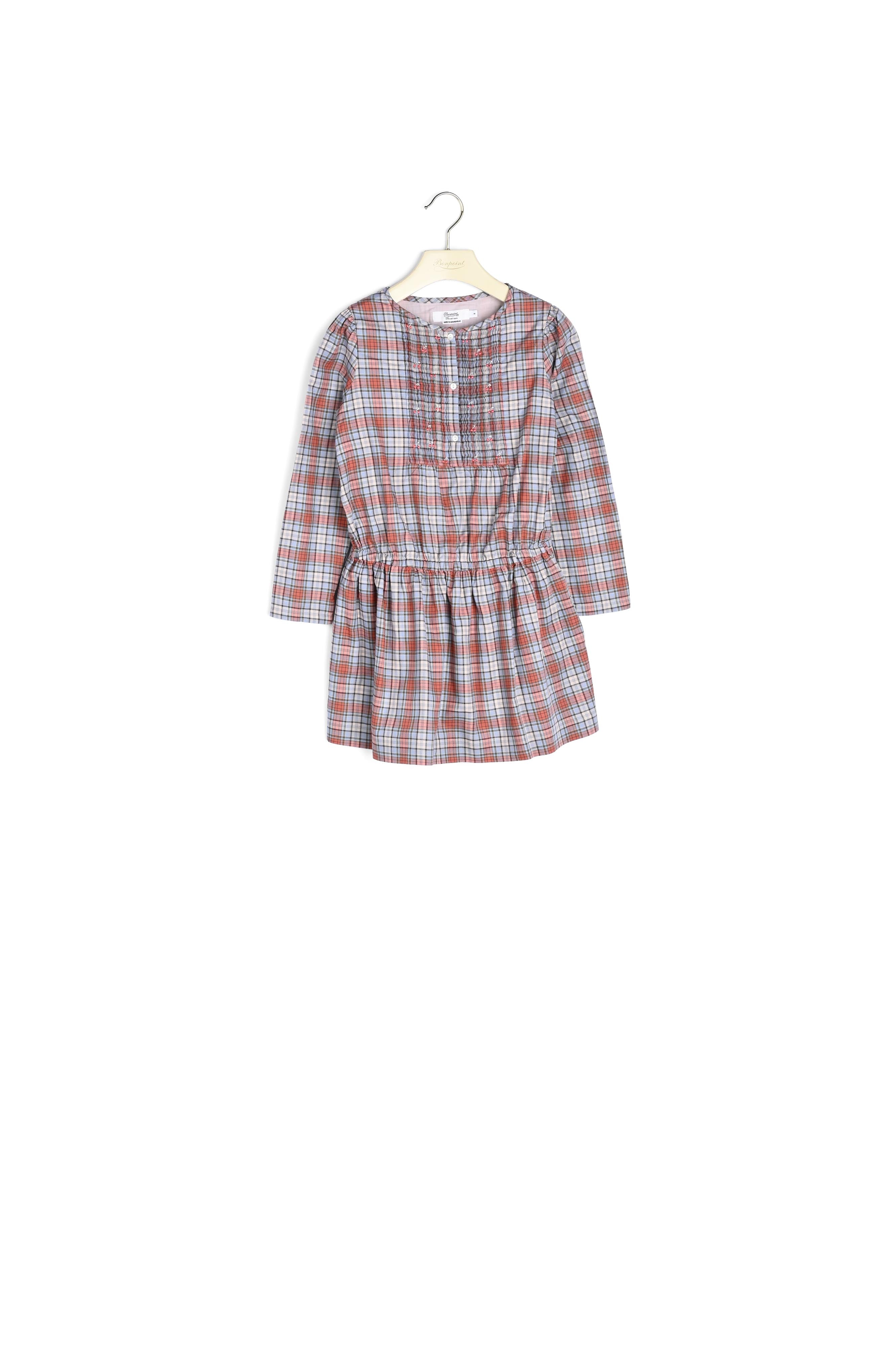 Robe à carreaux - Bonpoint vintage