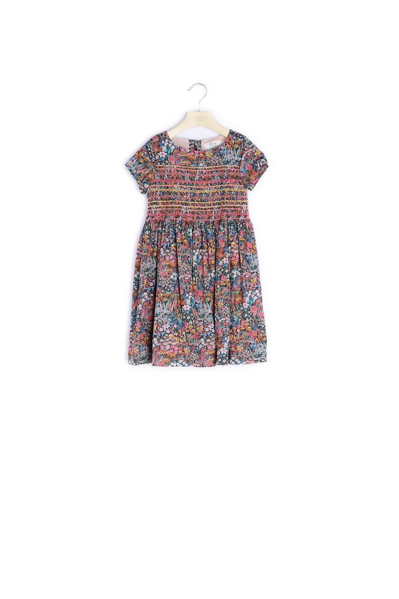 Robe en tissu Liberty fille - Bonpoint vintage