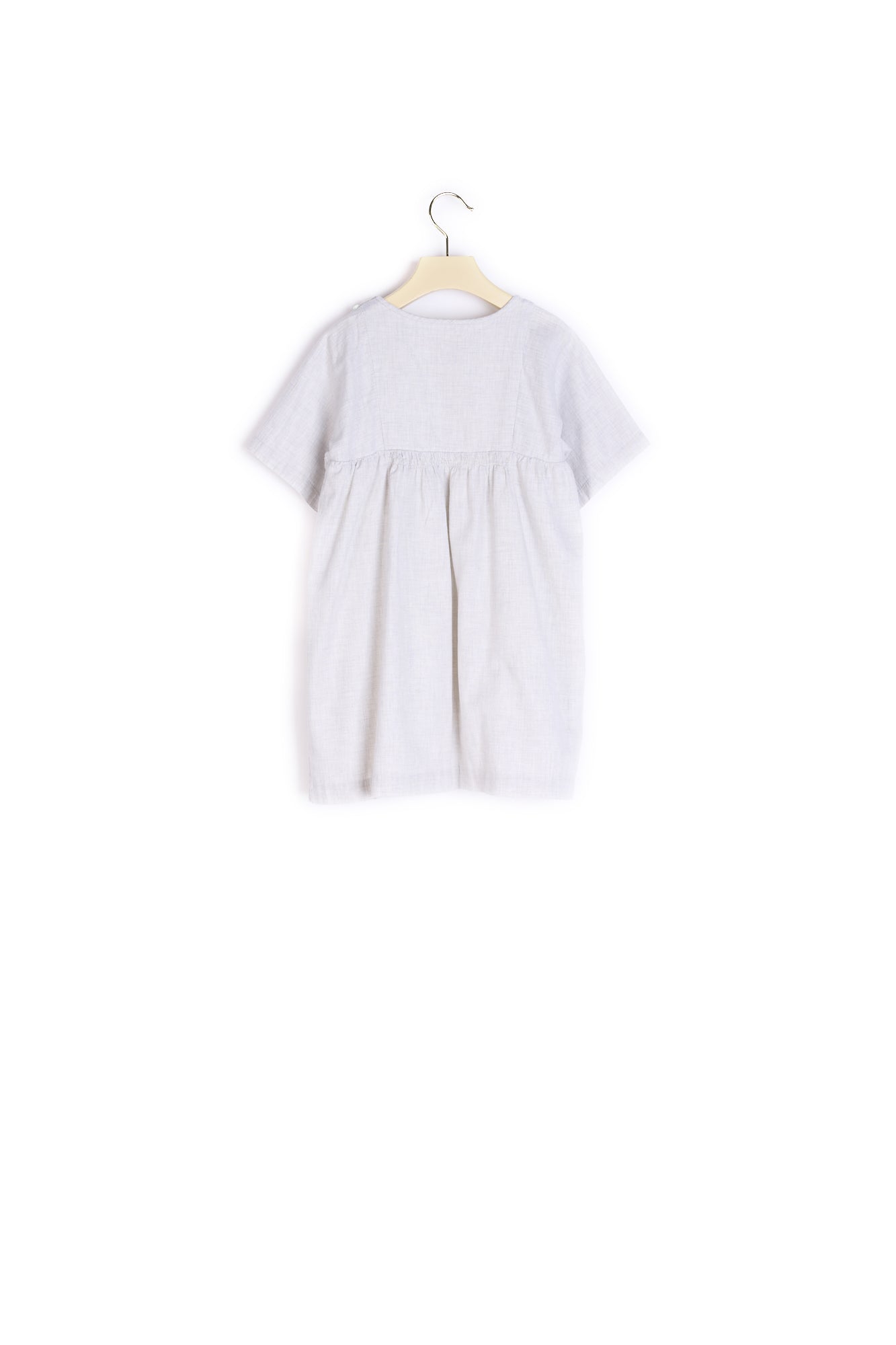 Robe avec fleurs brodées main - Bonpoint vintage