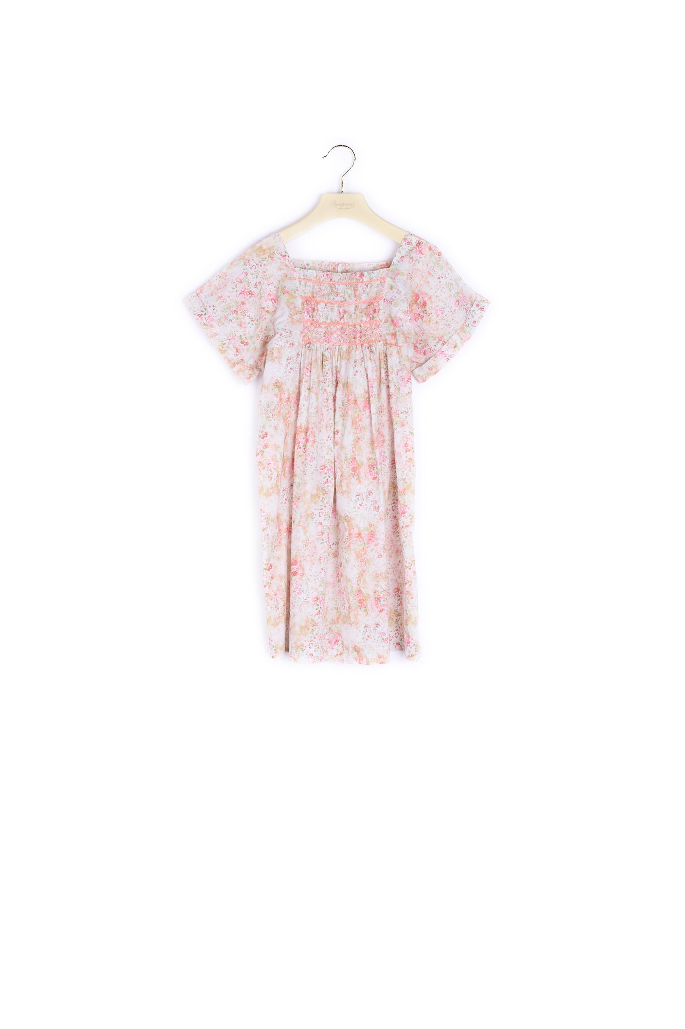 Robe Paysanne imprimé Liberty fille - Bonpoint vintage