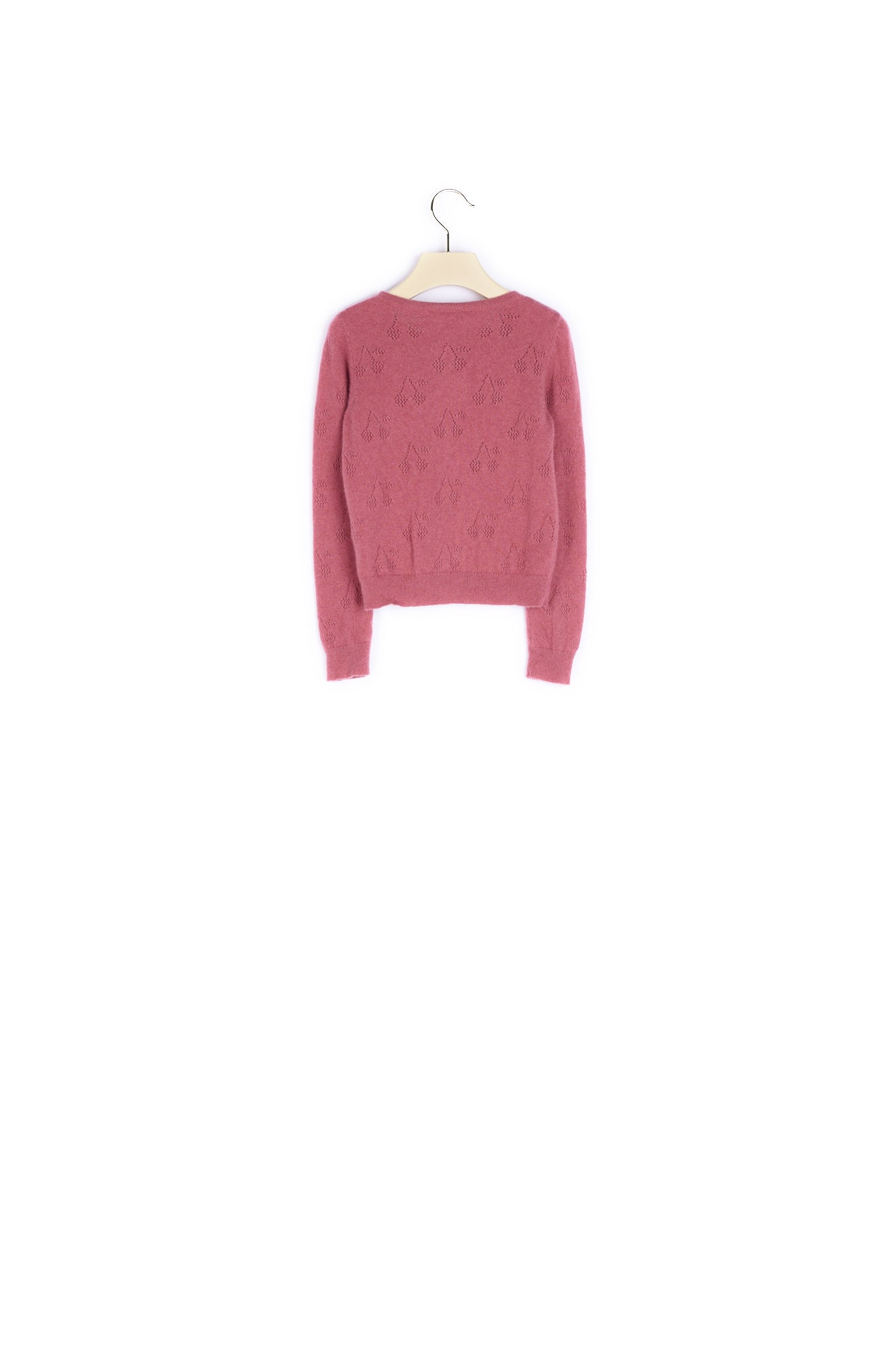 Cardigan en cachemire ajouré fille - Bonpoint vintage