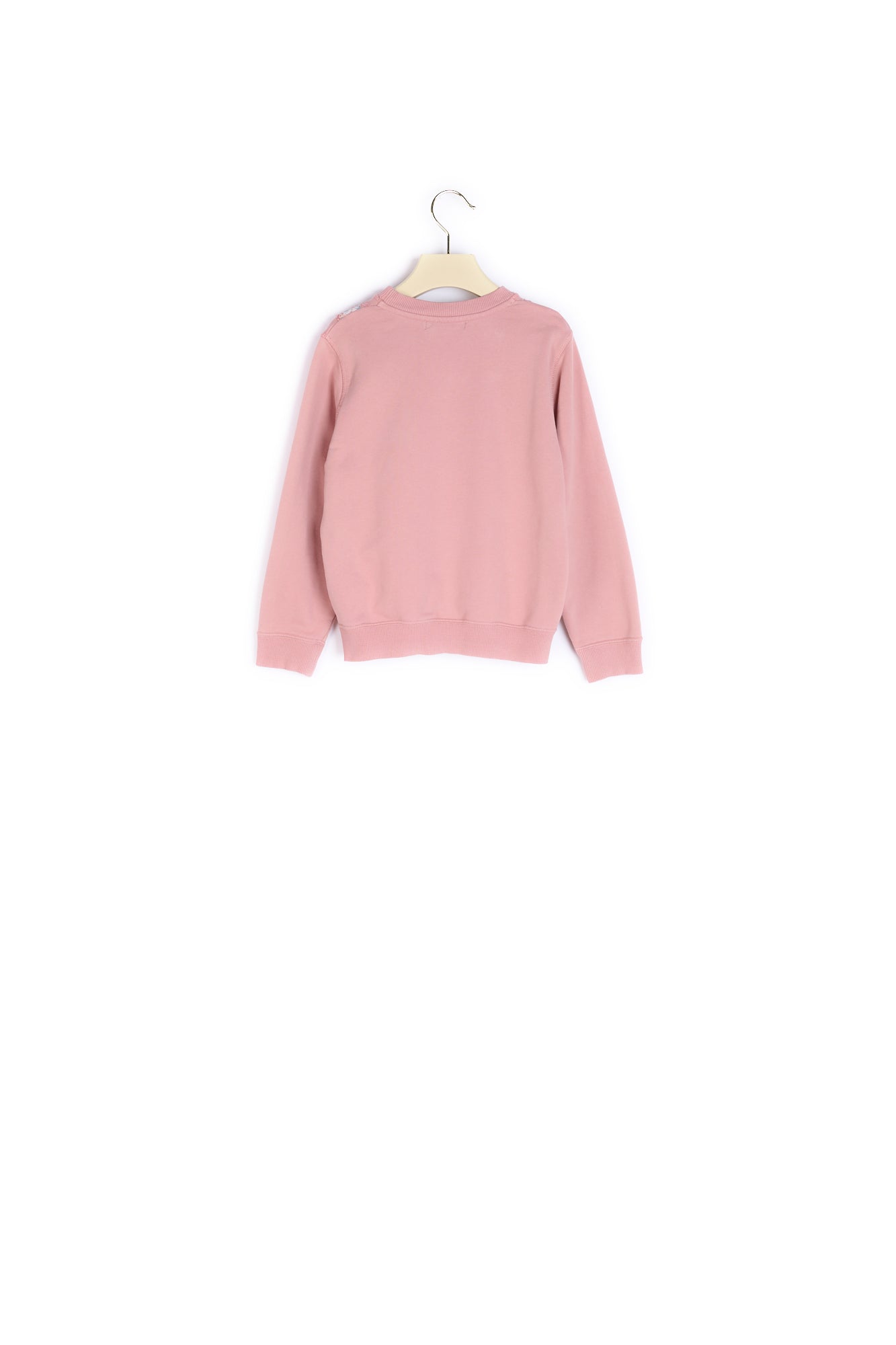 Sweatshirt avec tissu Liberty et dentelle fille - Bonpoint vintage