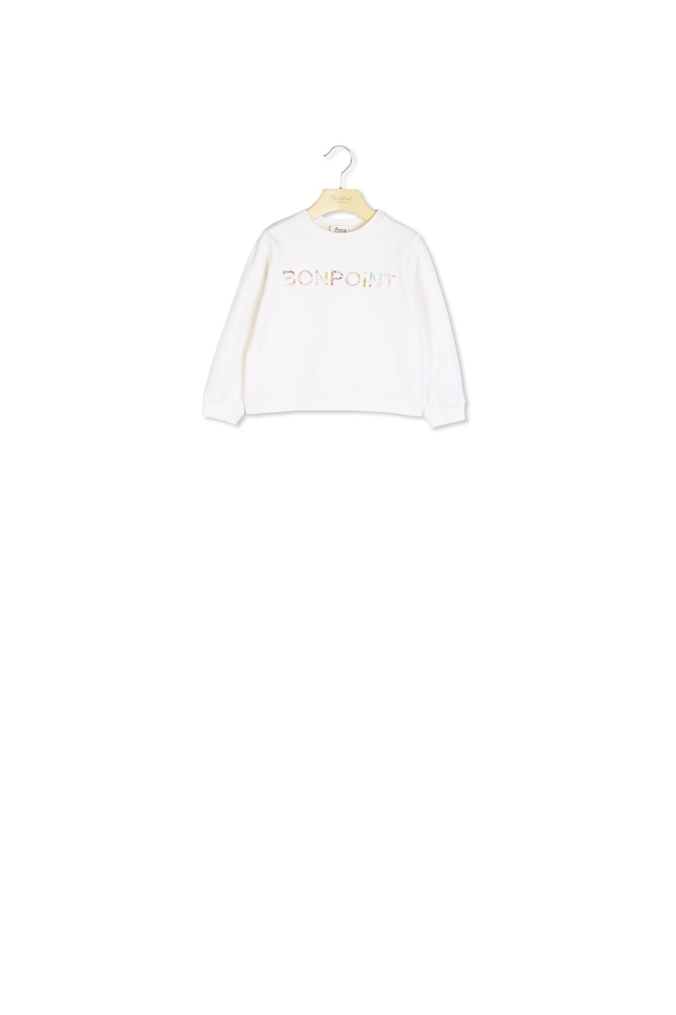 Sweatshirt avec applications Liberty - Bonpoint vintage