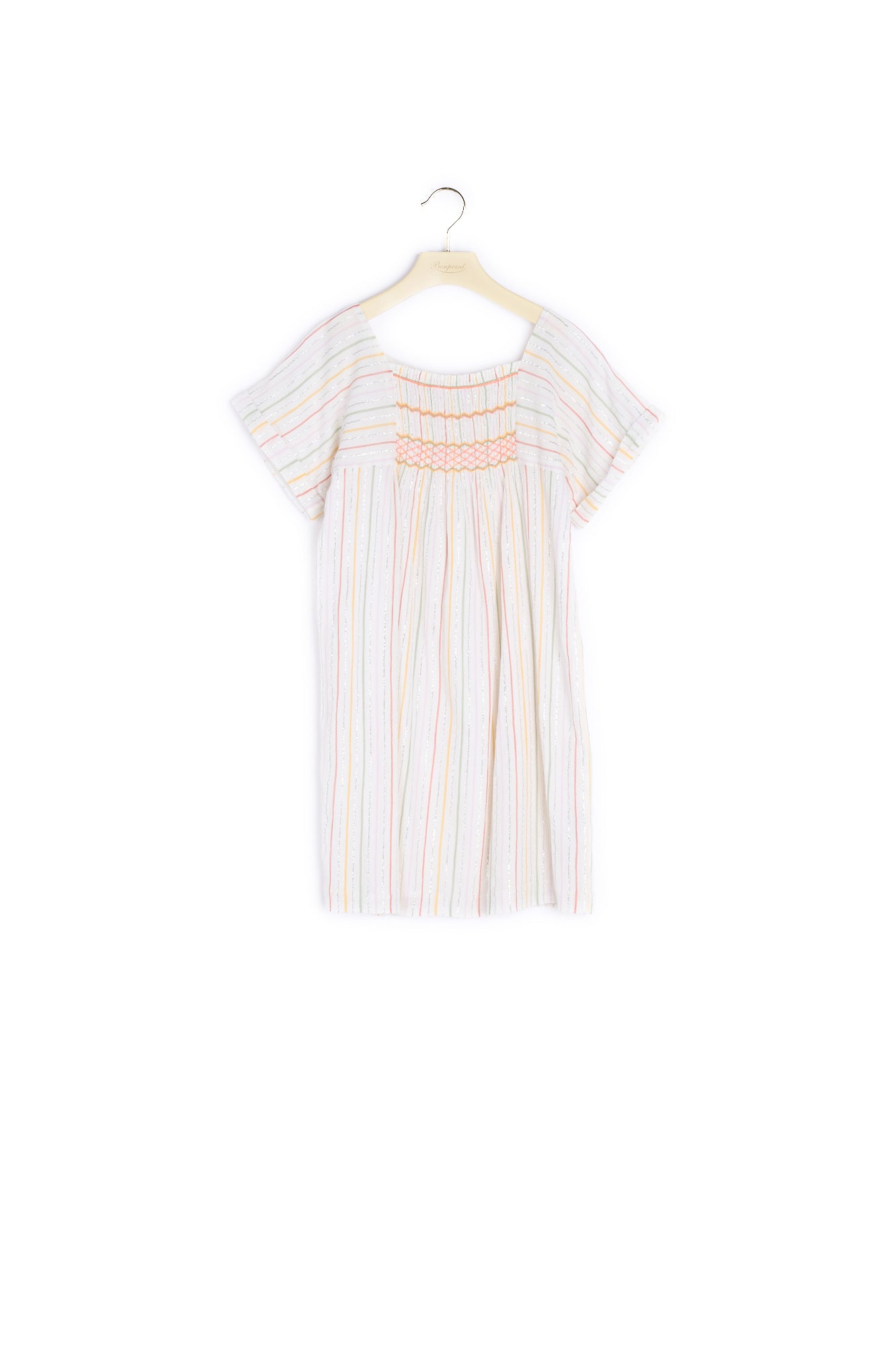 Robe Paysanne rayures - Bonpoint vintage