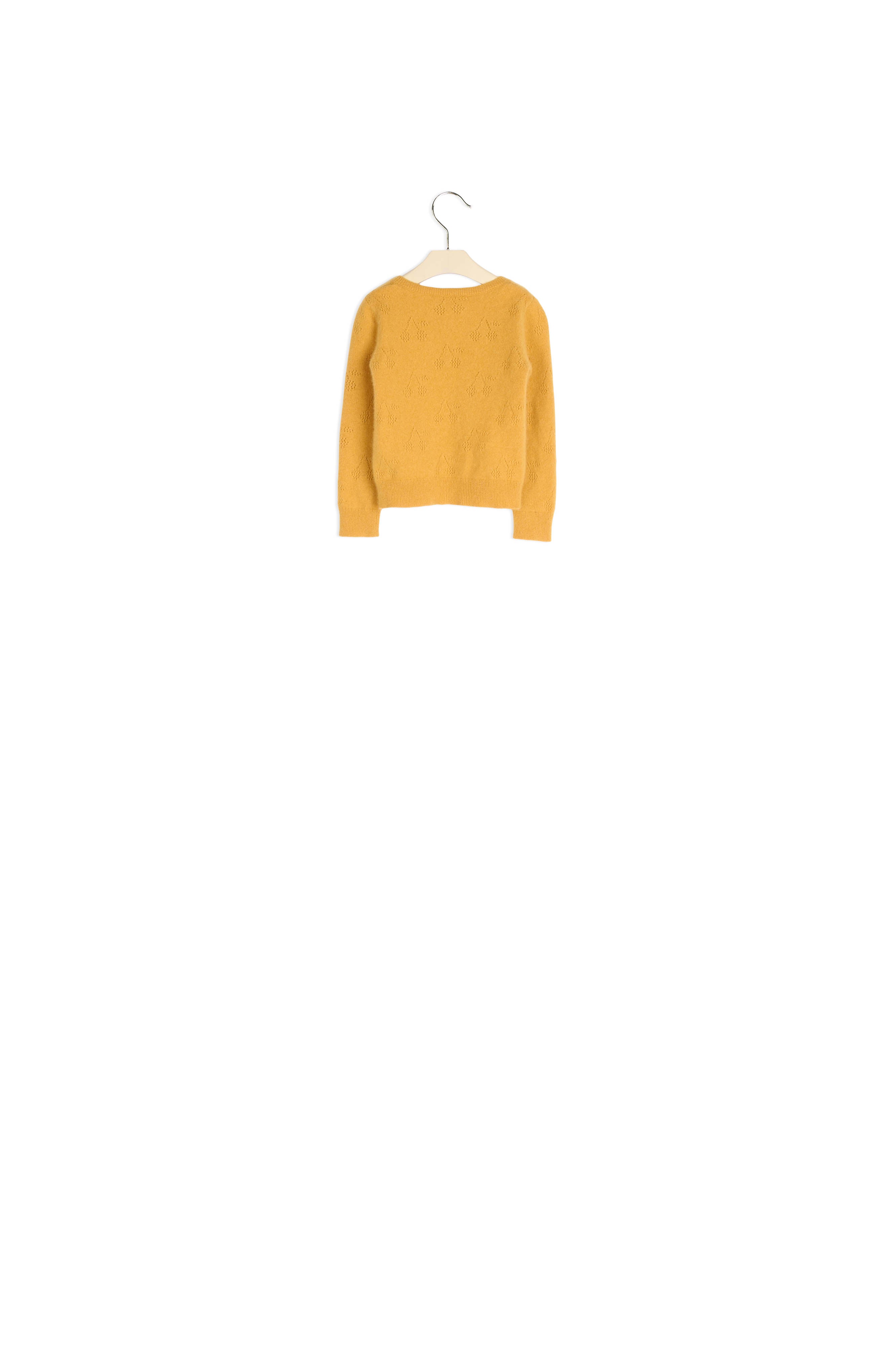 Cardigan en cachemire ajouré - Bonpoint vintage