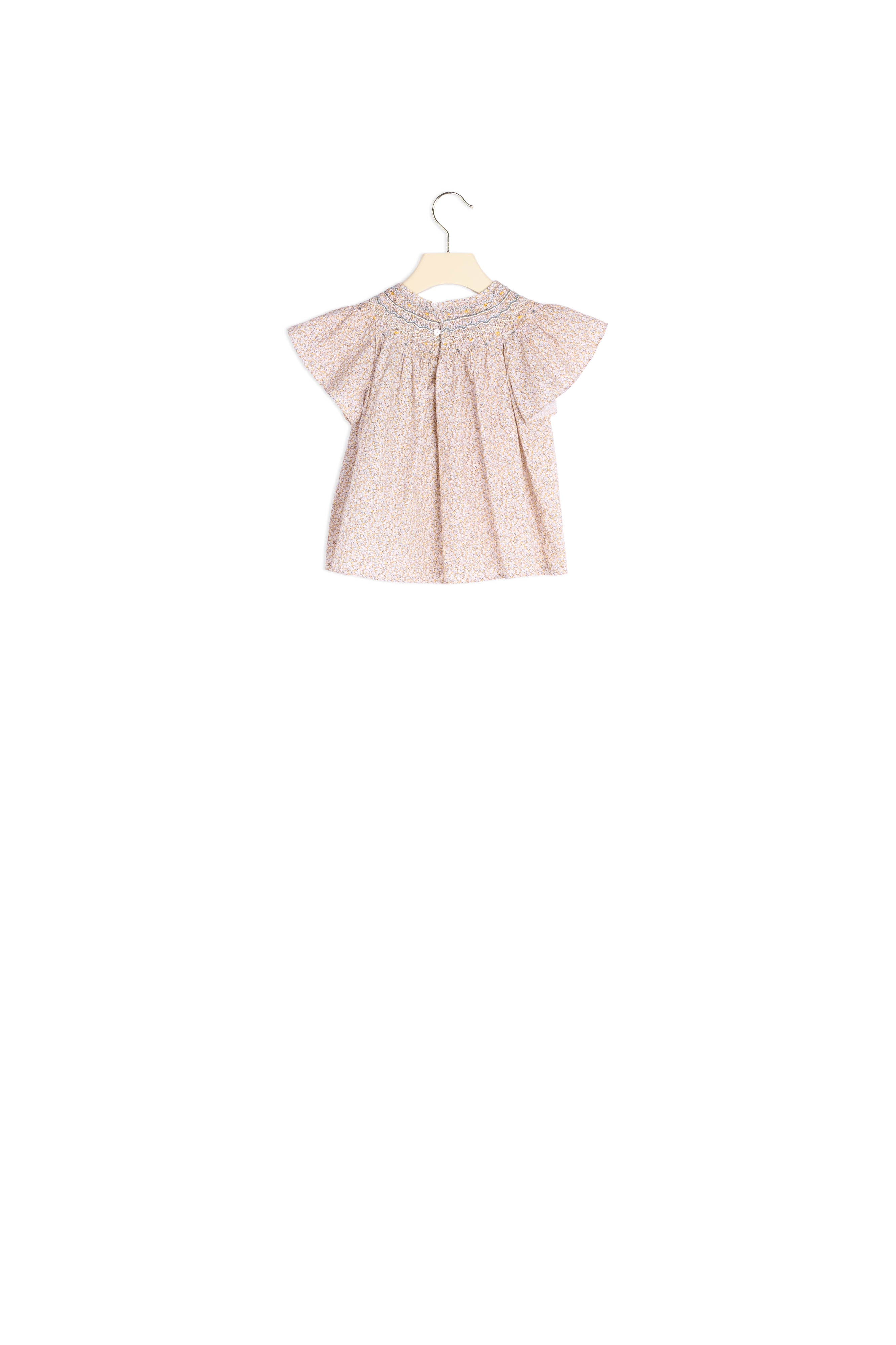Blouse en coton Liberty bio - Bonpoint vintage