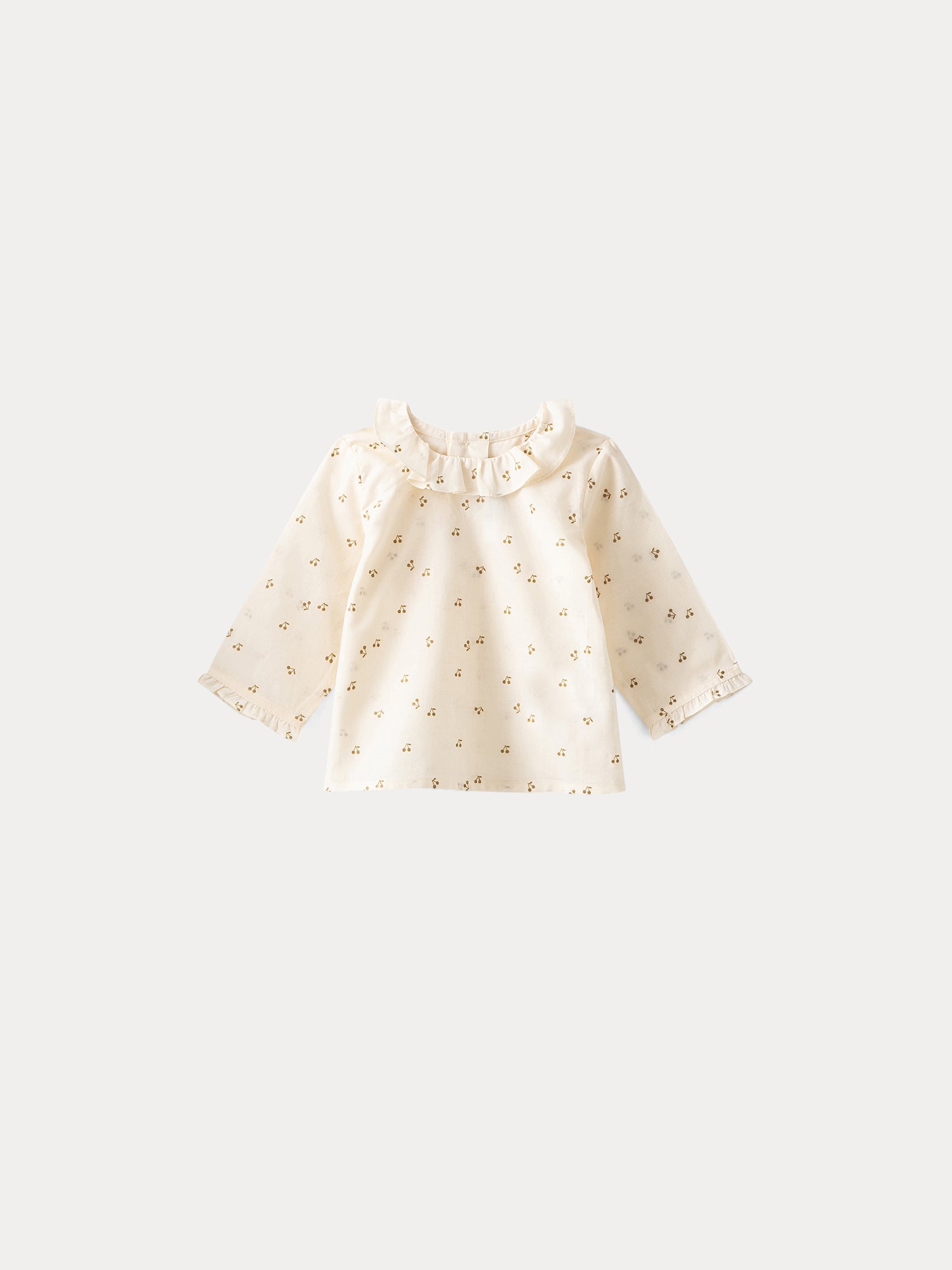 Blouse en voile imprimé - Bonpoint vintage