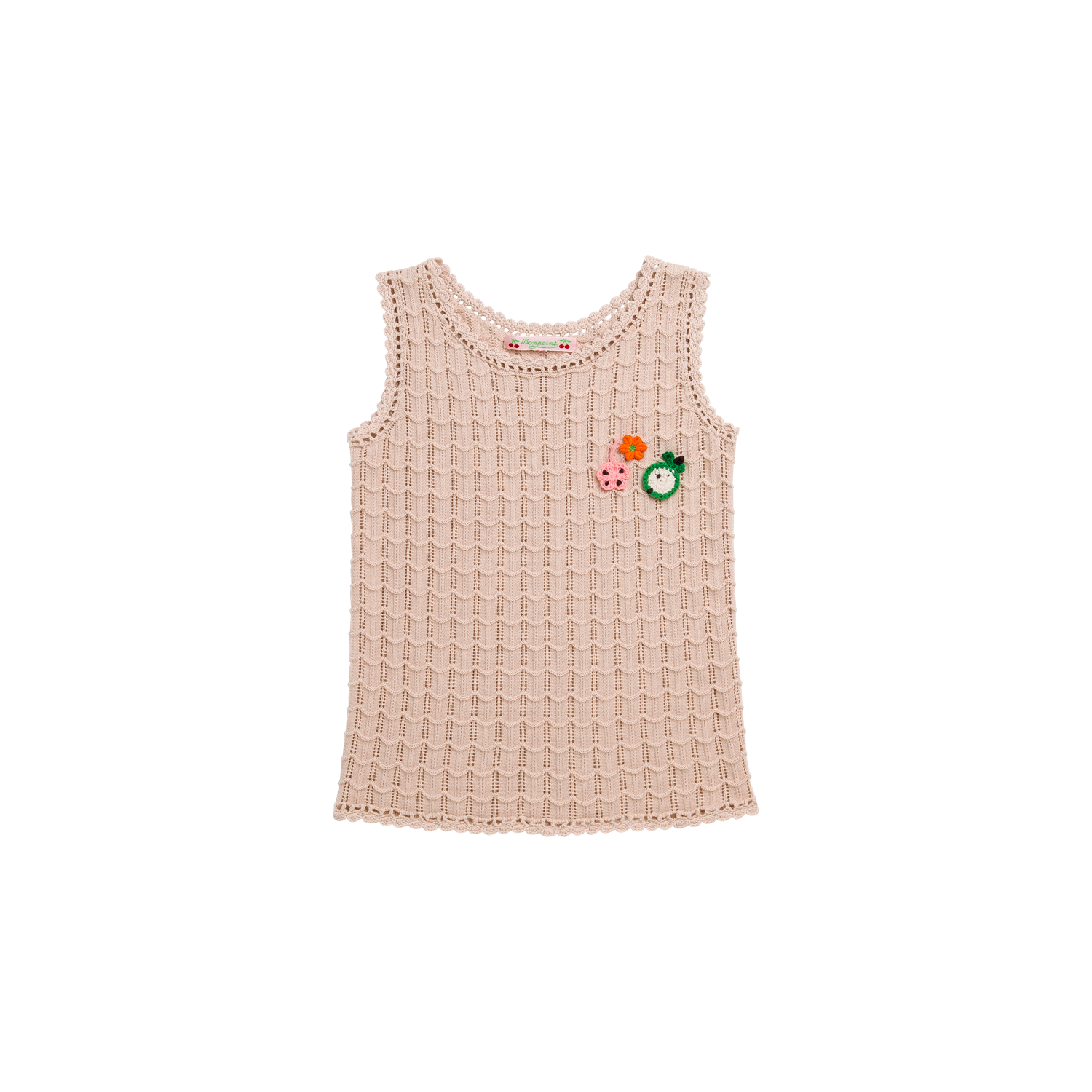 Débardeur crochet fille - Bonpoint vintage
