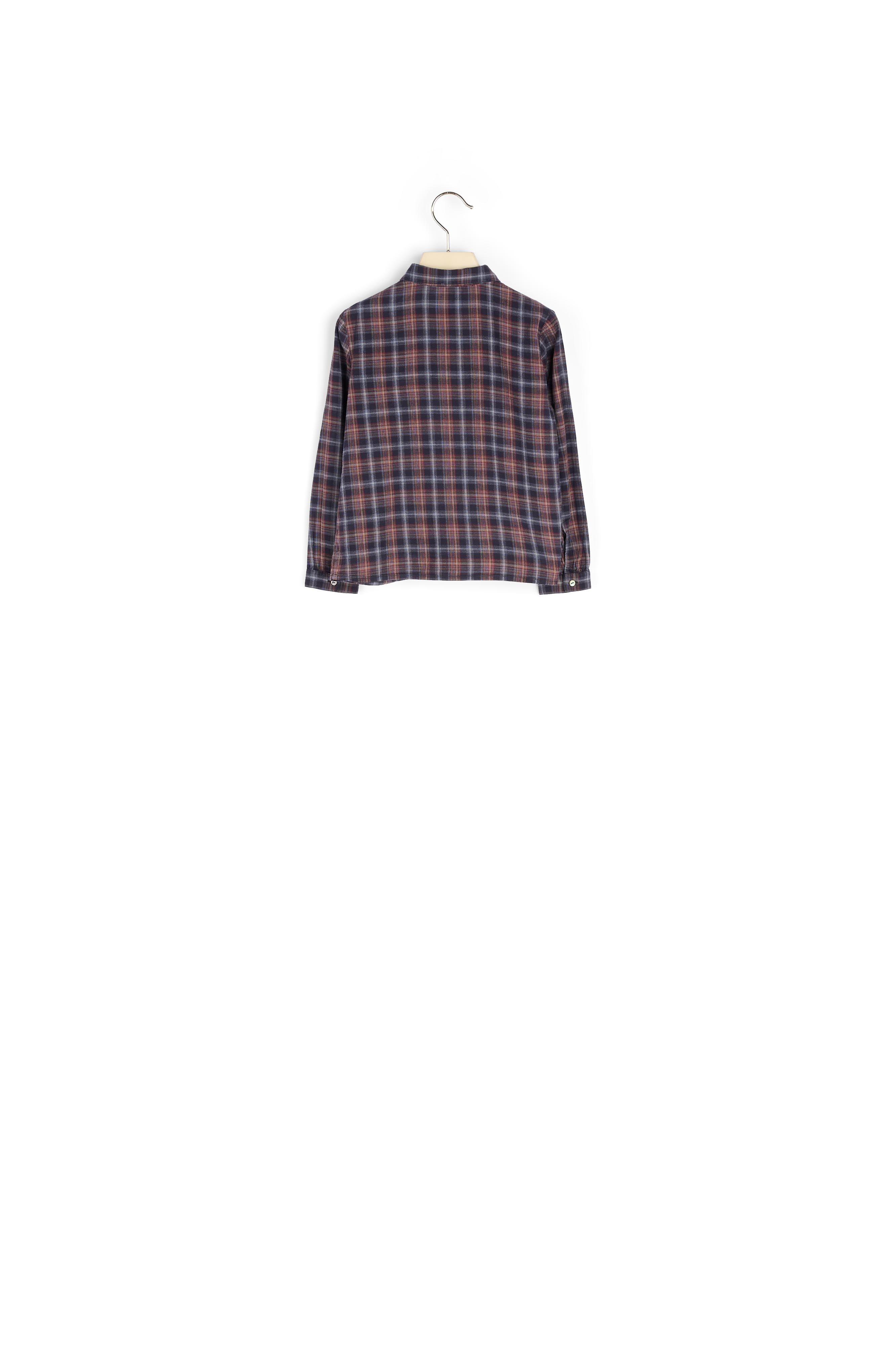 Blouse en twill émerisé - Bonpoint vintage