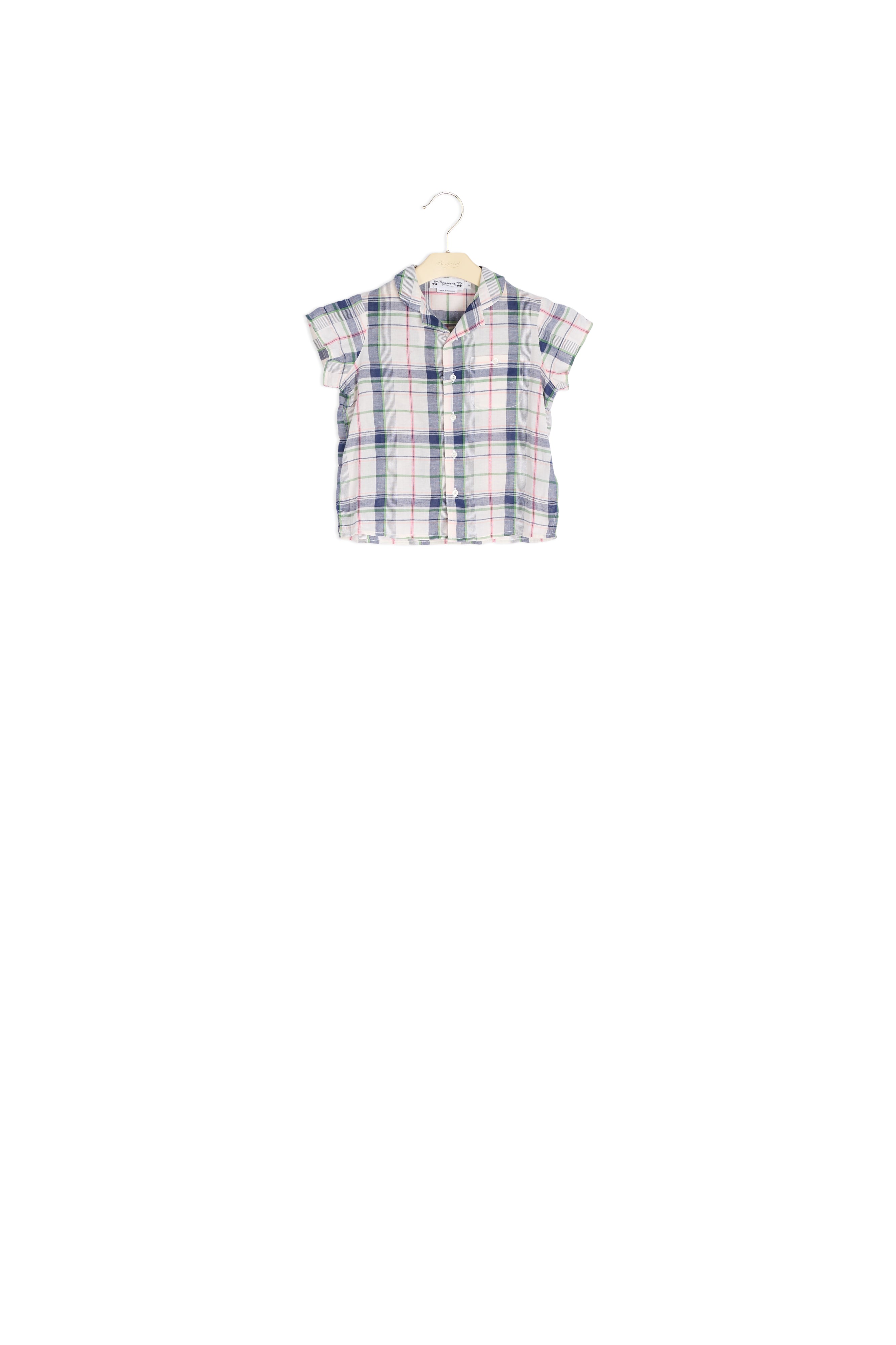 Chemise à manches courtes - Bonpoint vintage