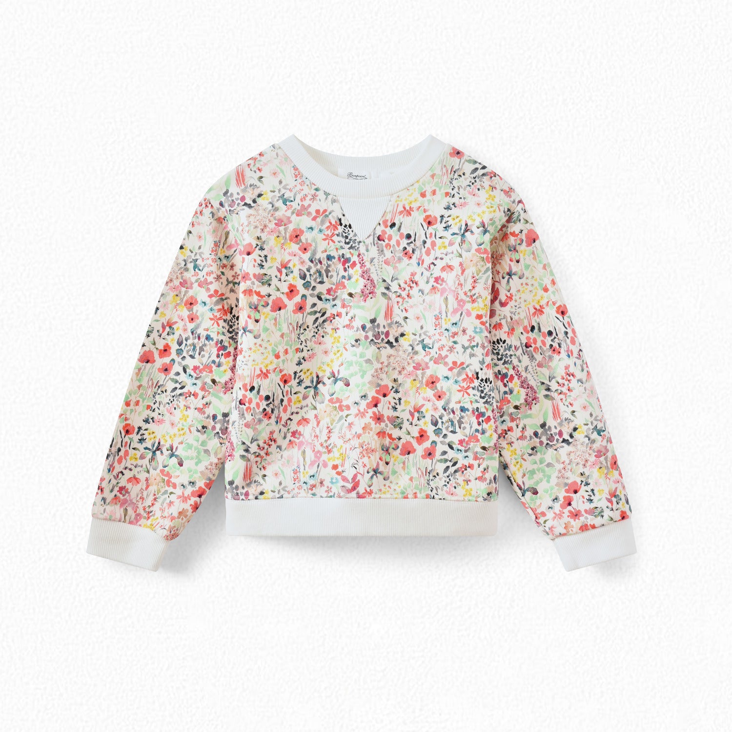 Sweat en molleton Liberty fille - Bonpoint vintage