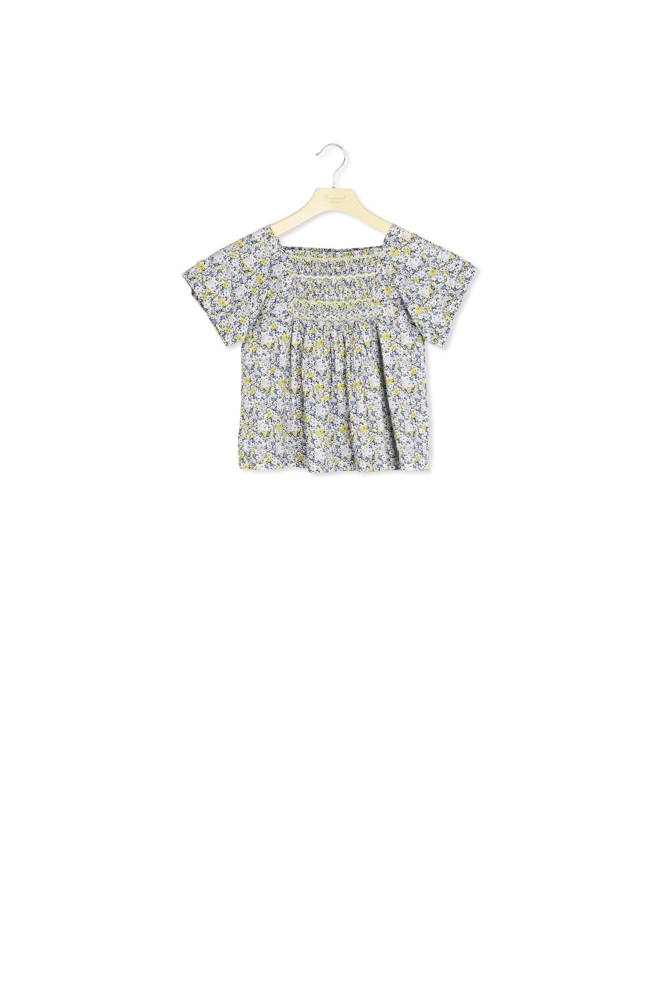 Blouse smockée Pays - Bonpoint vintage