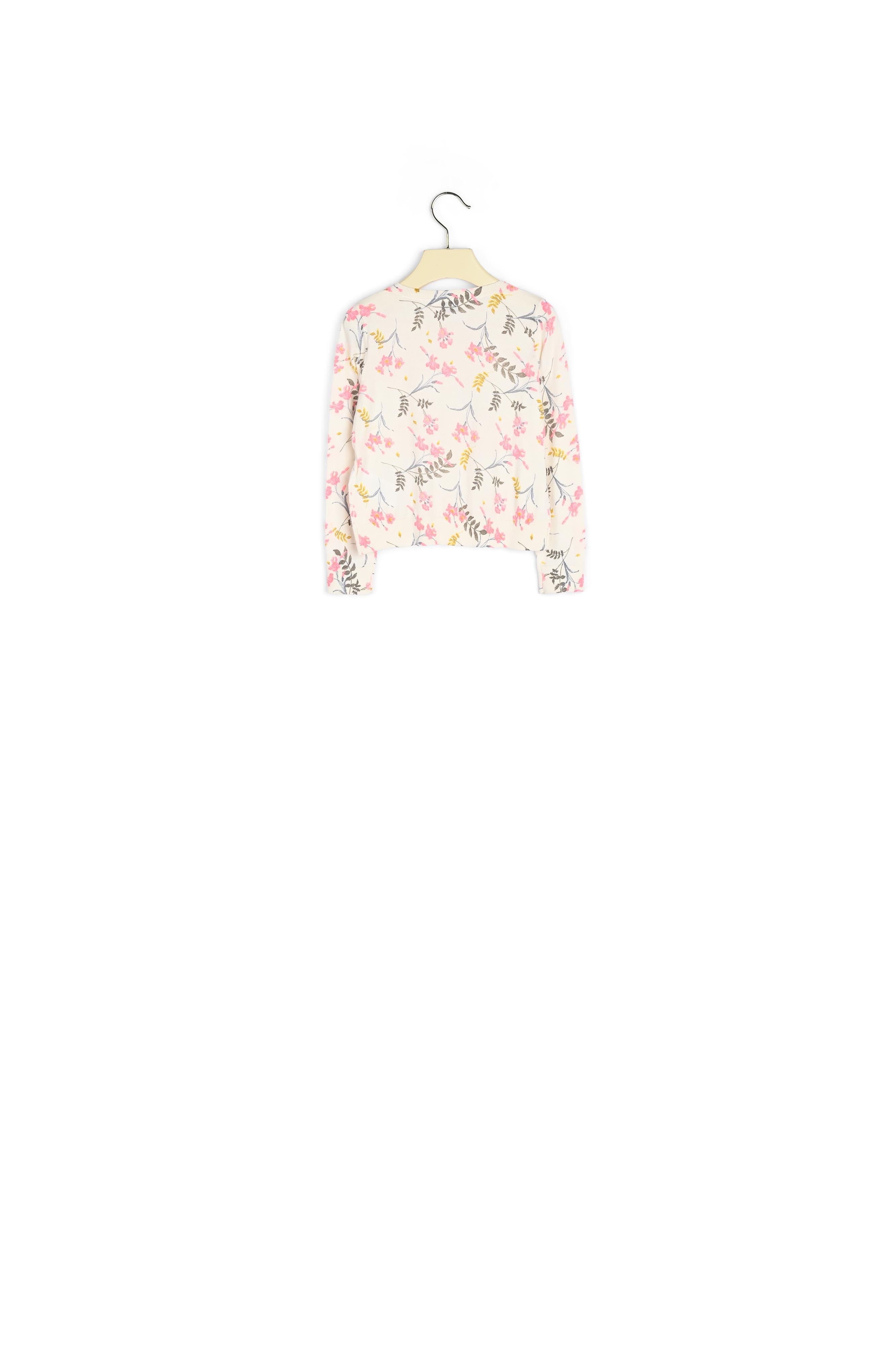 Cardigan en coton imprimé - Bonpoint vintage