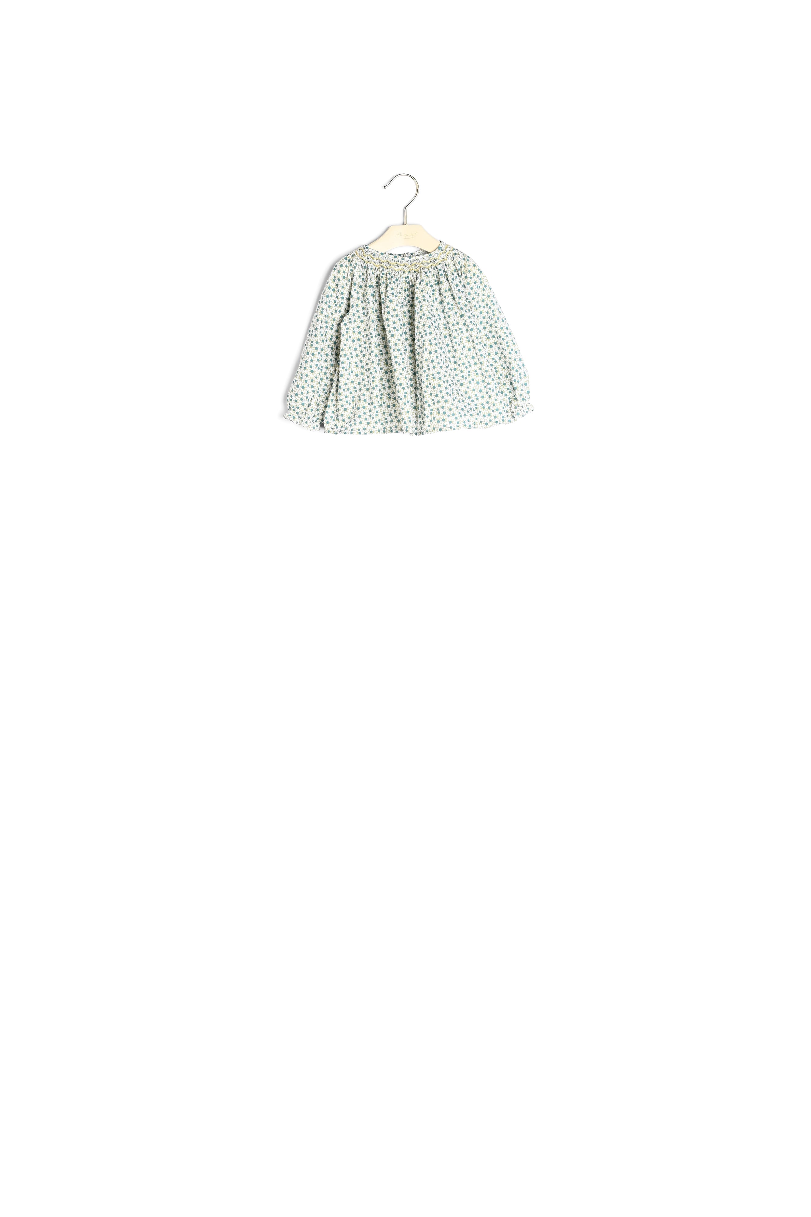 Blouse smockée Griotte - Bonpoint vintage