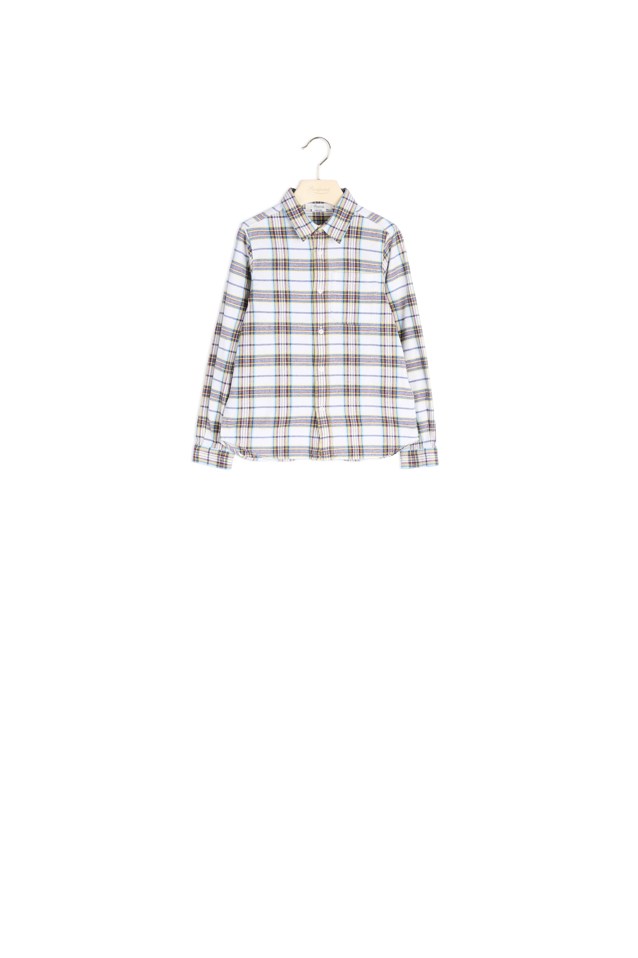 Chemise à carreaux - Bonpoint vintage