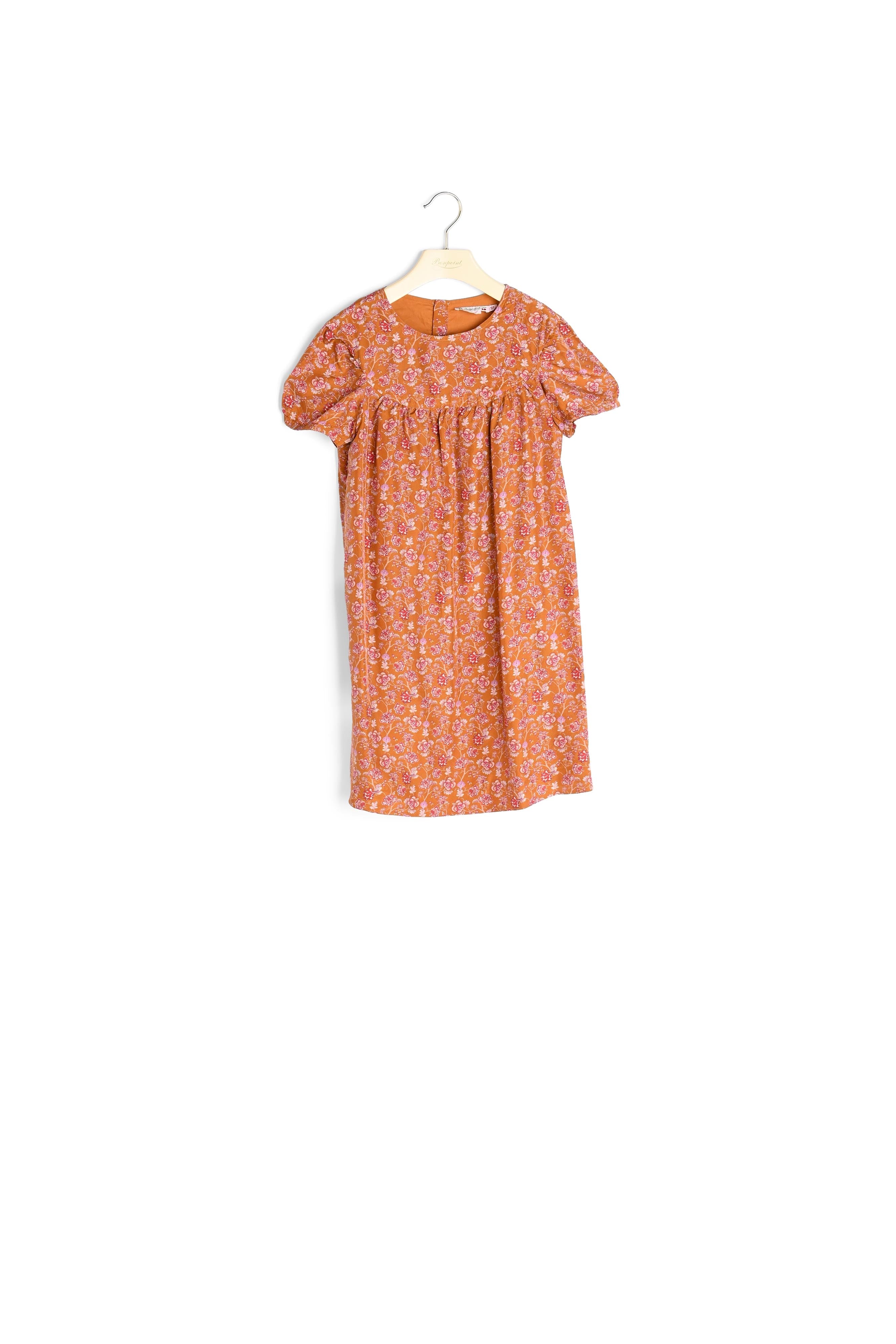 Robe en soie imprimée - Bonpoint vintage