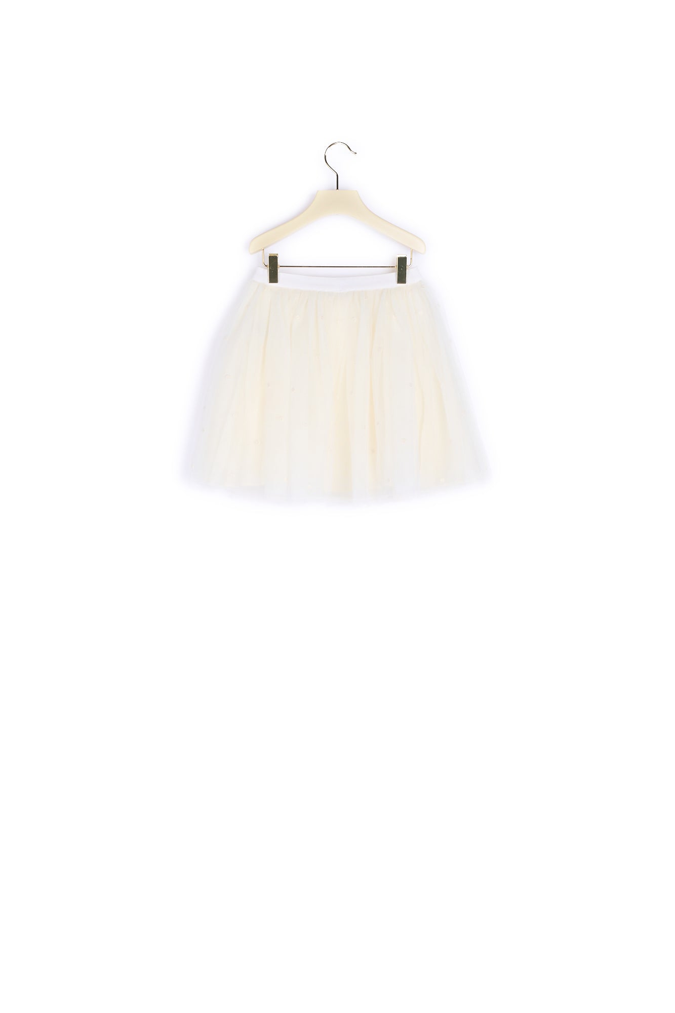 Jupe en tulle à pois brodés - Bonpoint vintage
