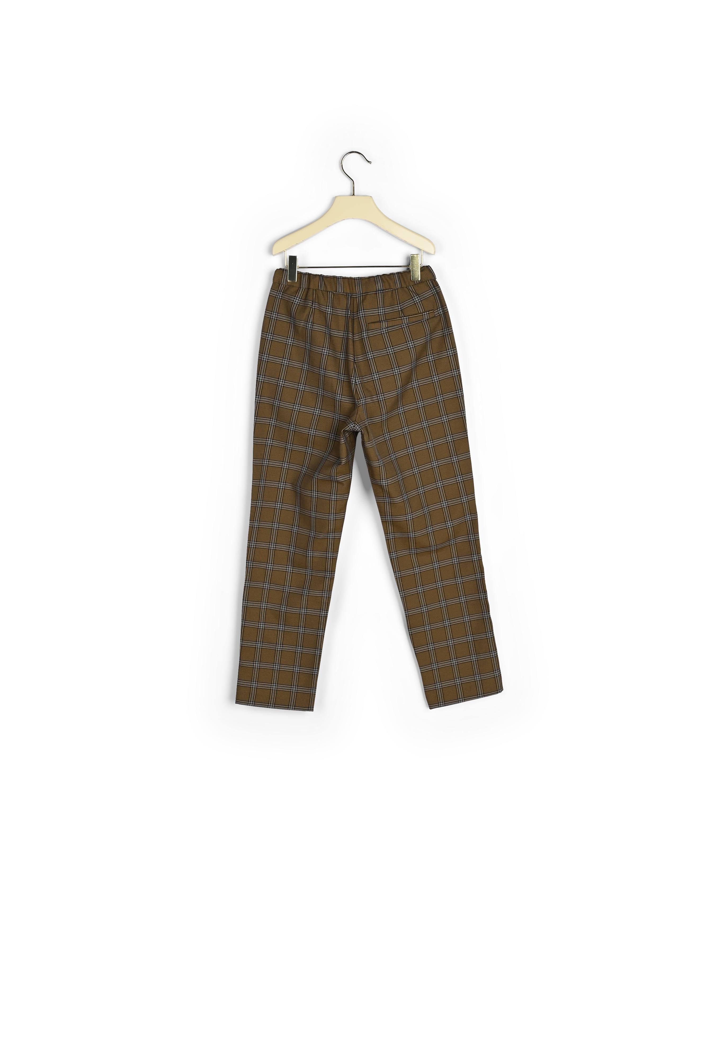 Pantalon à carreaux carreaux - Bonpoint vintage