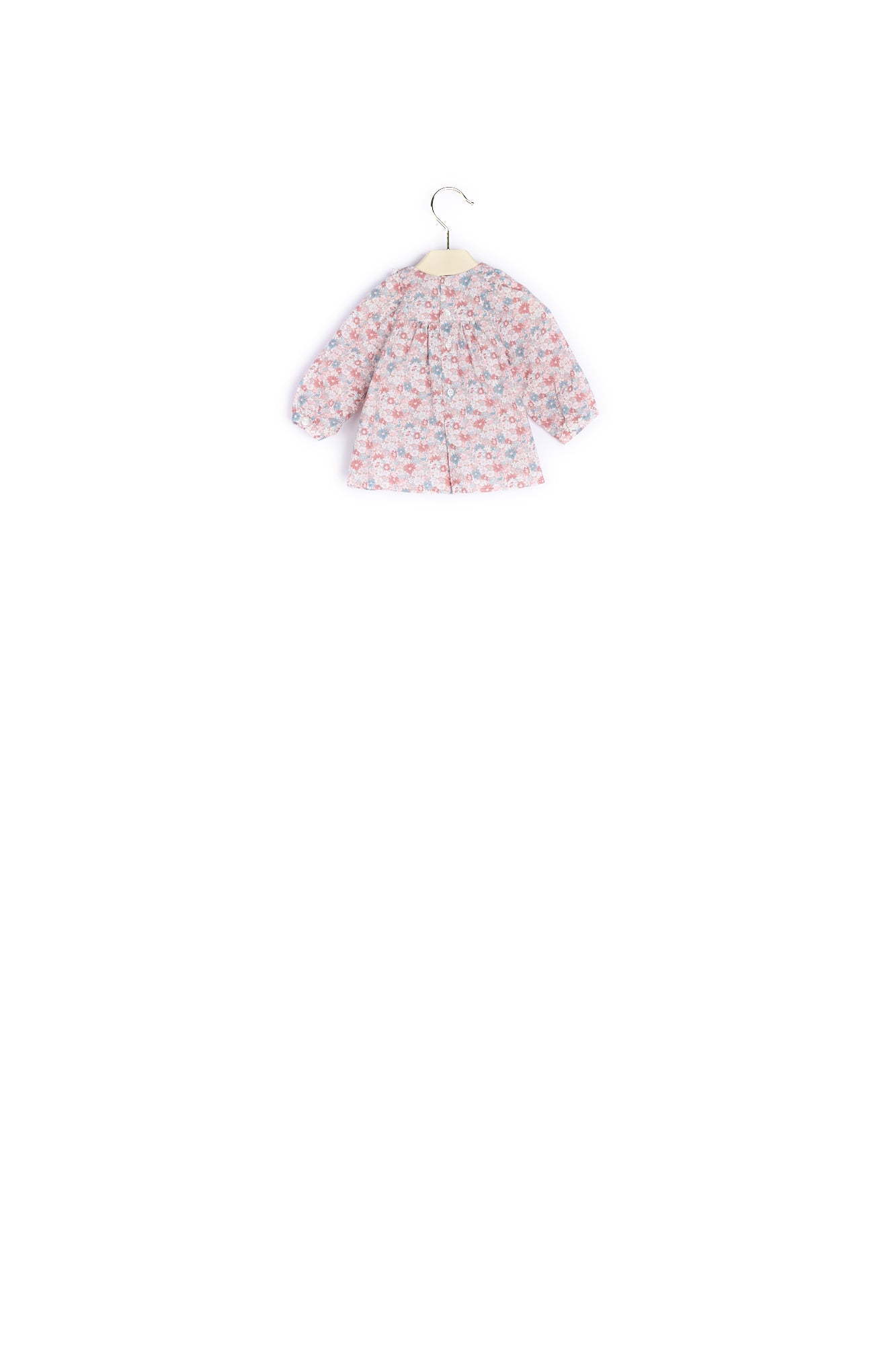 Blouse avec plastron et plis plats bébé - Bonpoint vintage