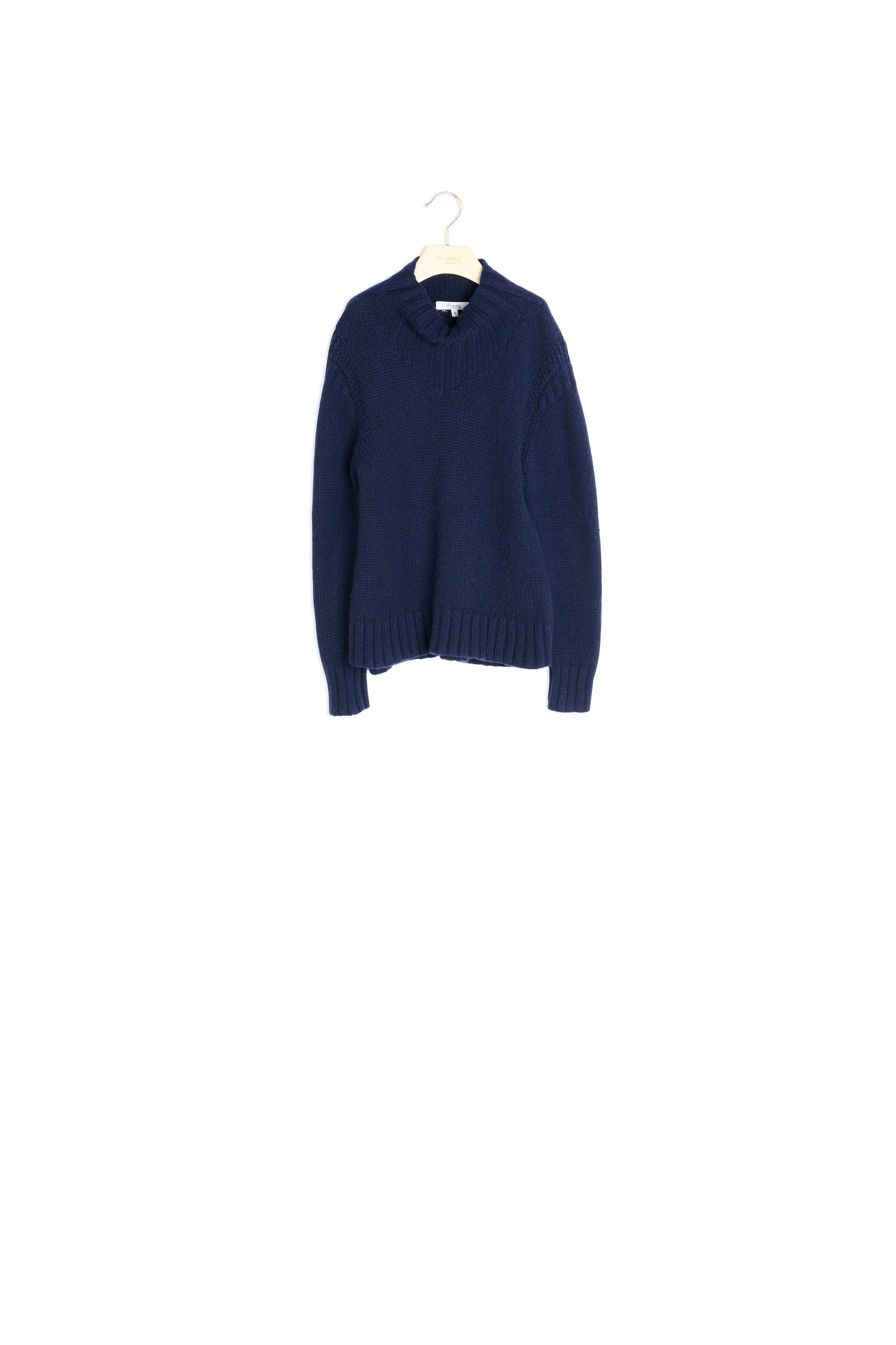 Pull en cachemire à col montant - Bonpoint vintage