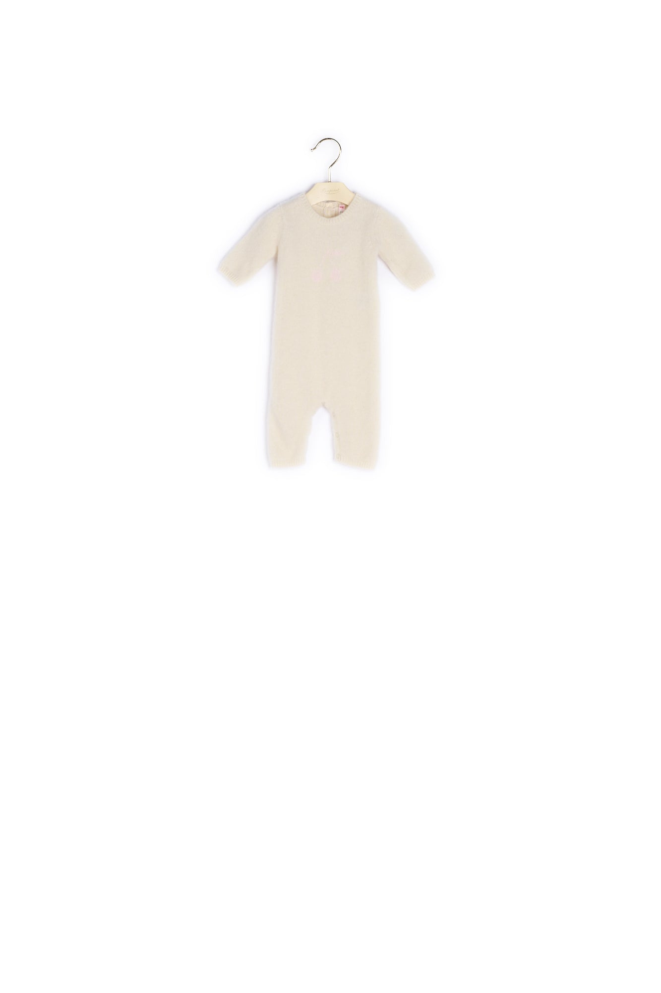 Combinaison avec cerise bébé naturel - Bonpoint vintage