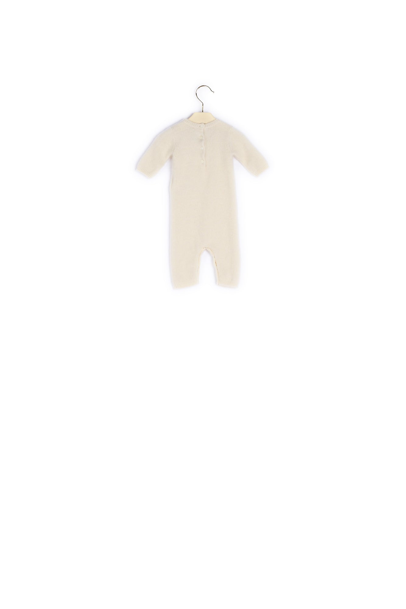 Combinaison avec cerise bébé naturel - Bonpoint vintage