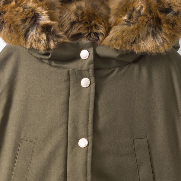 Parka pluie et froid fille kaki - Bonpoint vintage
