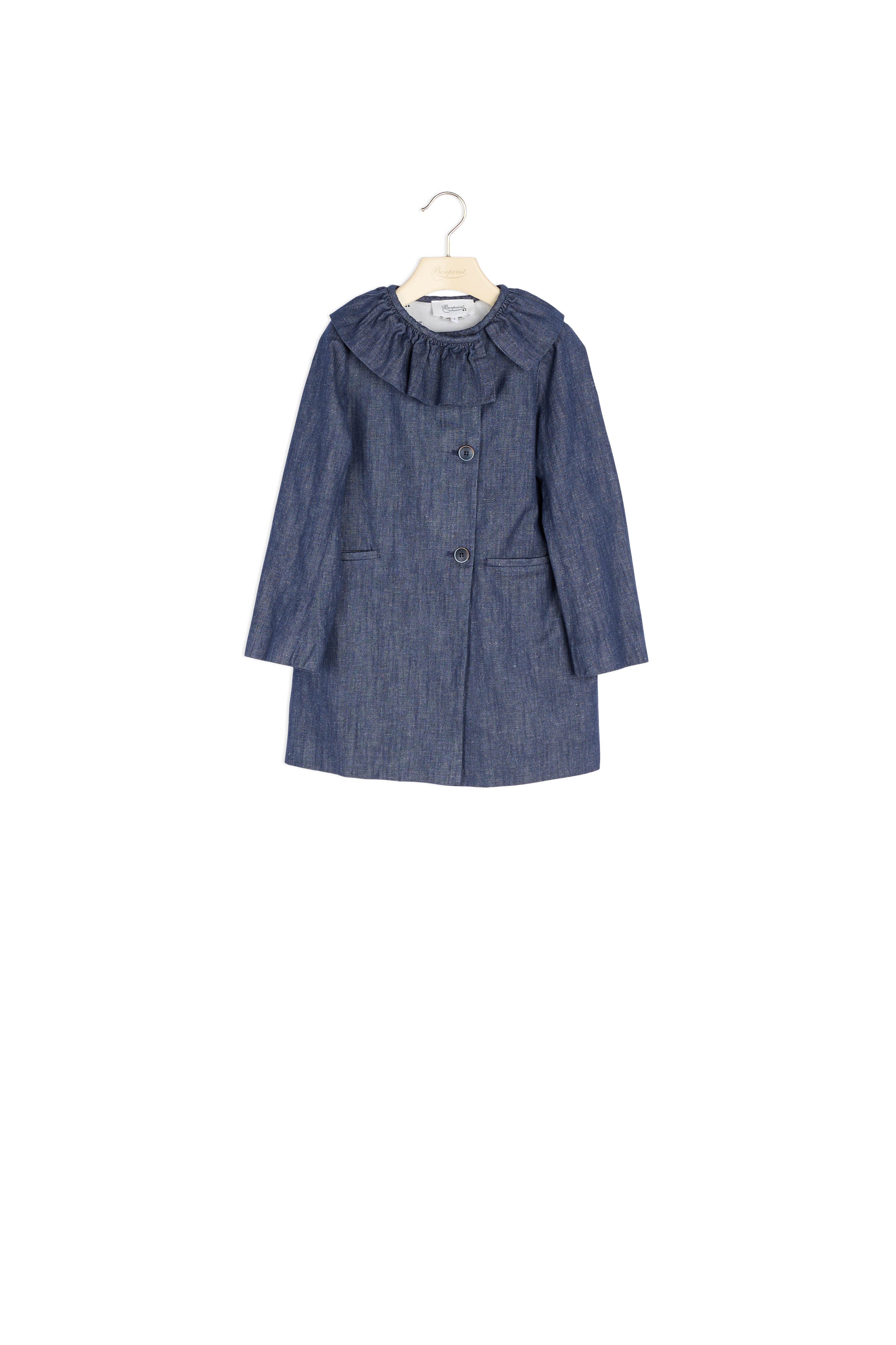 Manteau Nancy jean foncé - Bonpoint vintage