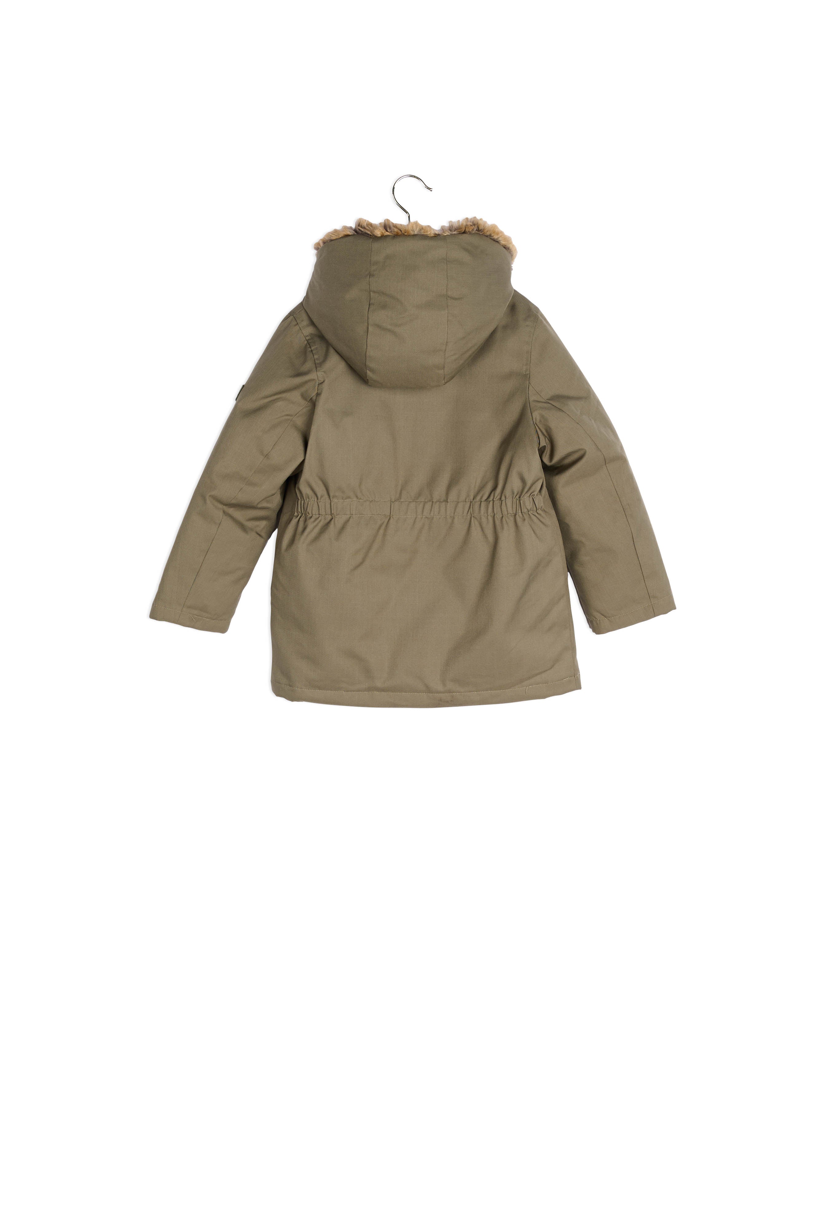 Parka pluie et froid fille kaki - Bonpoint vintage