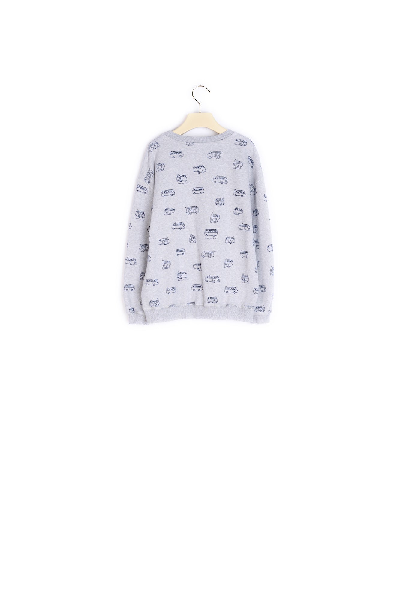 Sweat-shirt en molleton imprimé - Bonpoint vintage