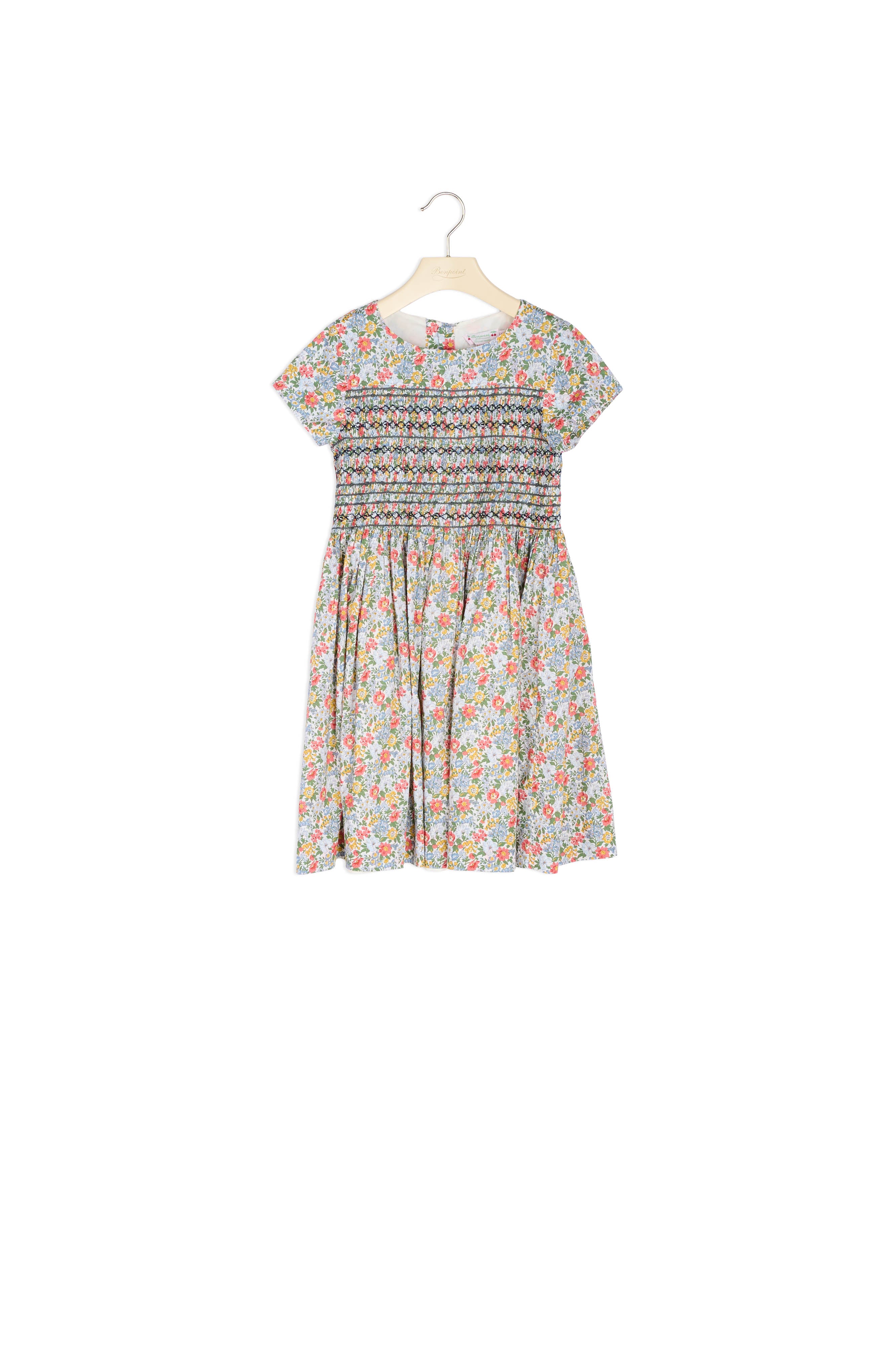 Robe avec smocks - Bonpoint vintage