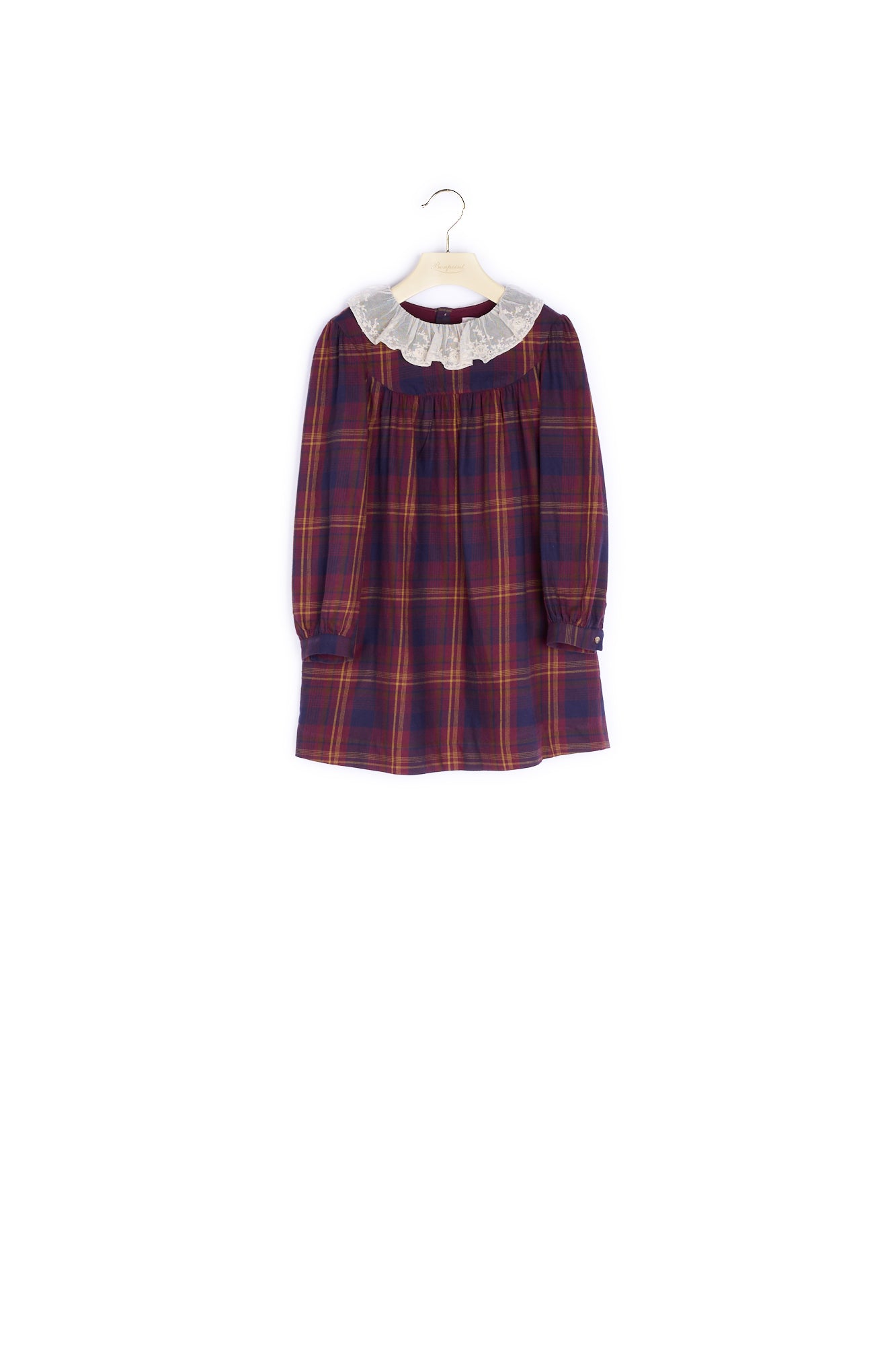 Robe avec tulle brodé - Bonpoint vintage