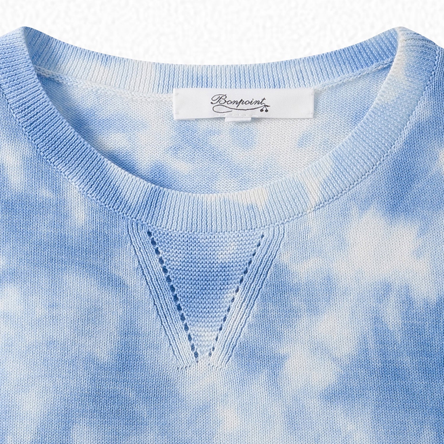Pull tie and dye en coton - Bonpoint vintage