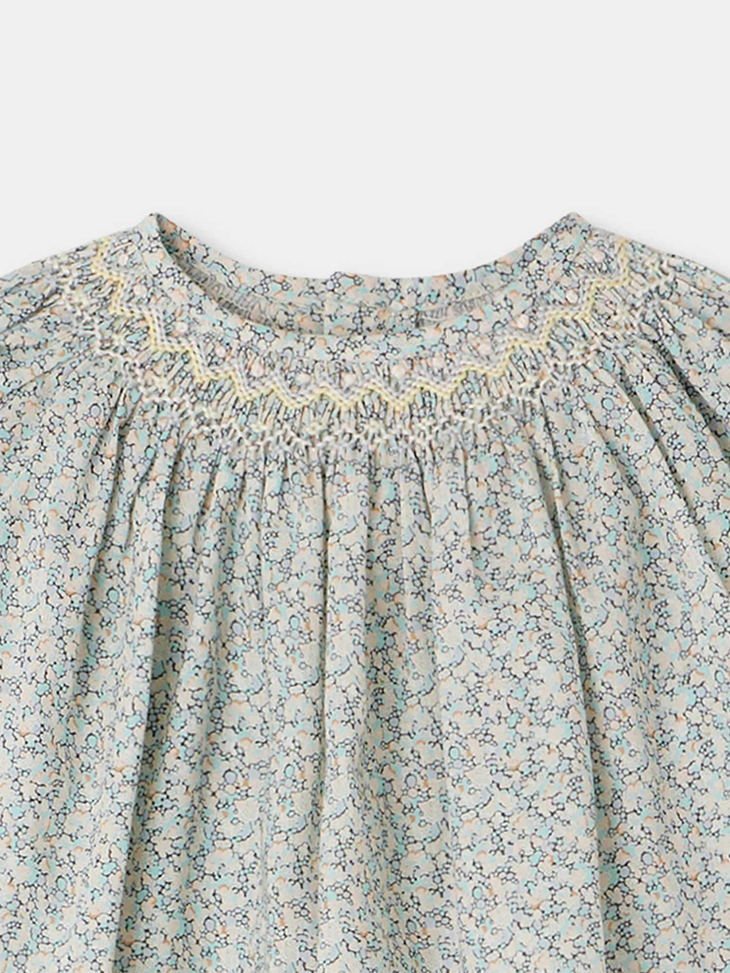 Blouse smockée Griotte - Bonpoint vintage