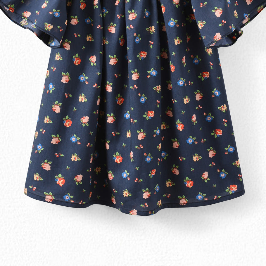 Blouse smockée tissu Liberty exclusif - Bonpoint vintage