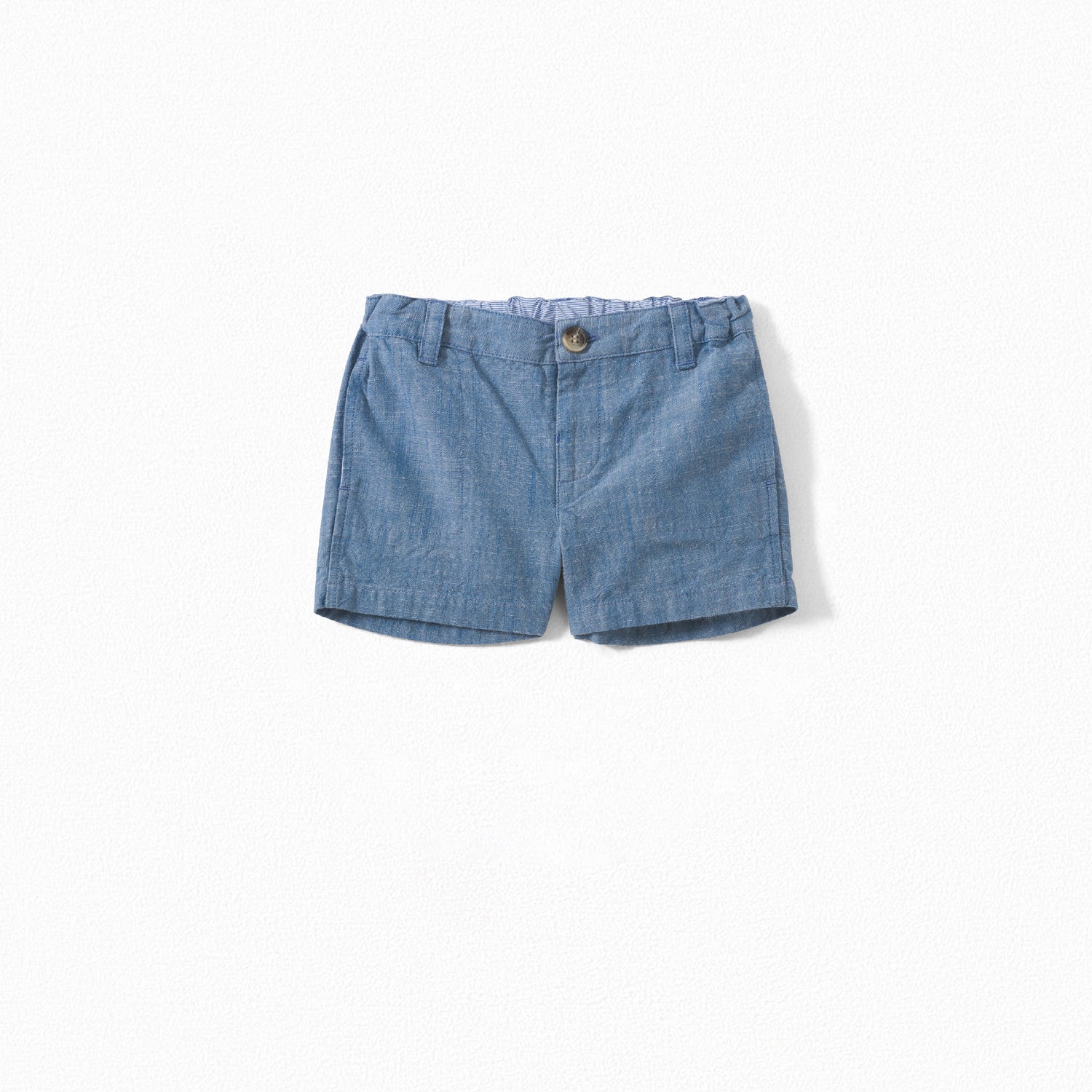 Bermuda en coton chambray - Bonpoint vintage