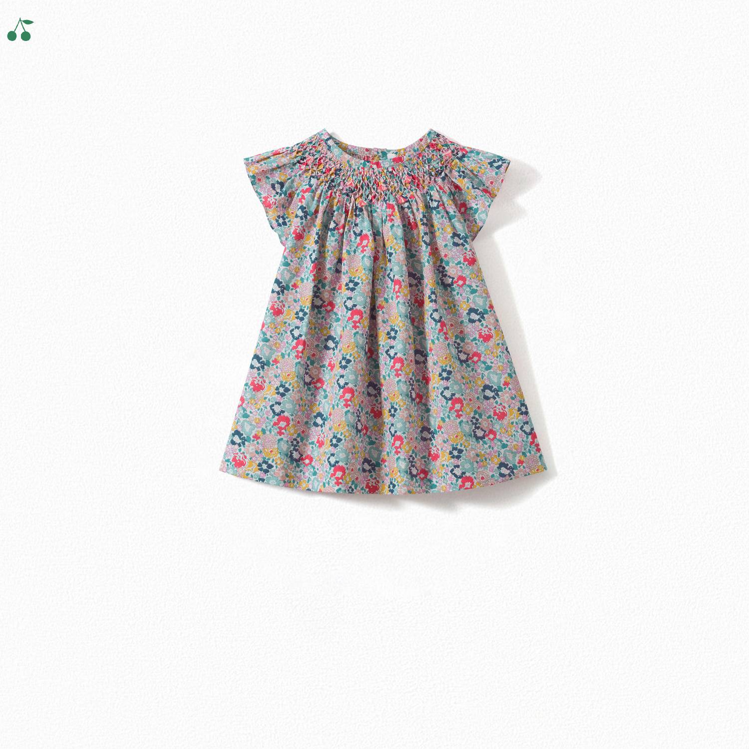 Robe en tissu Liberty exclusif - Bonpoint vintage