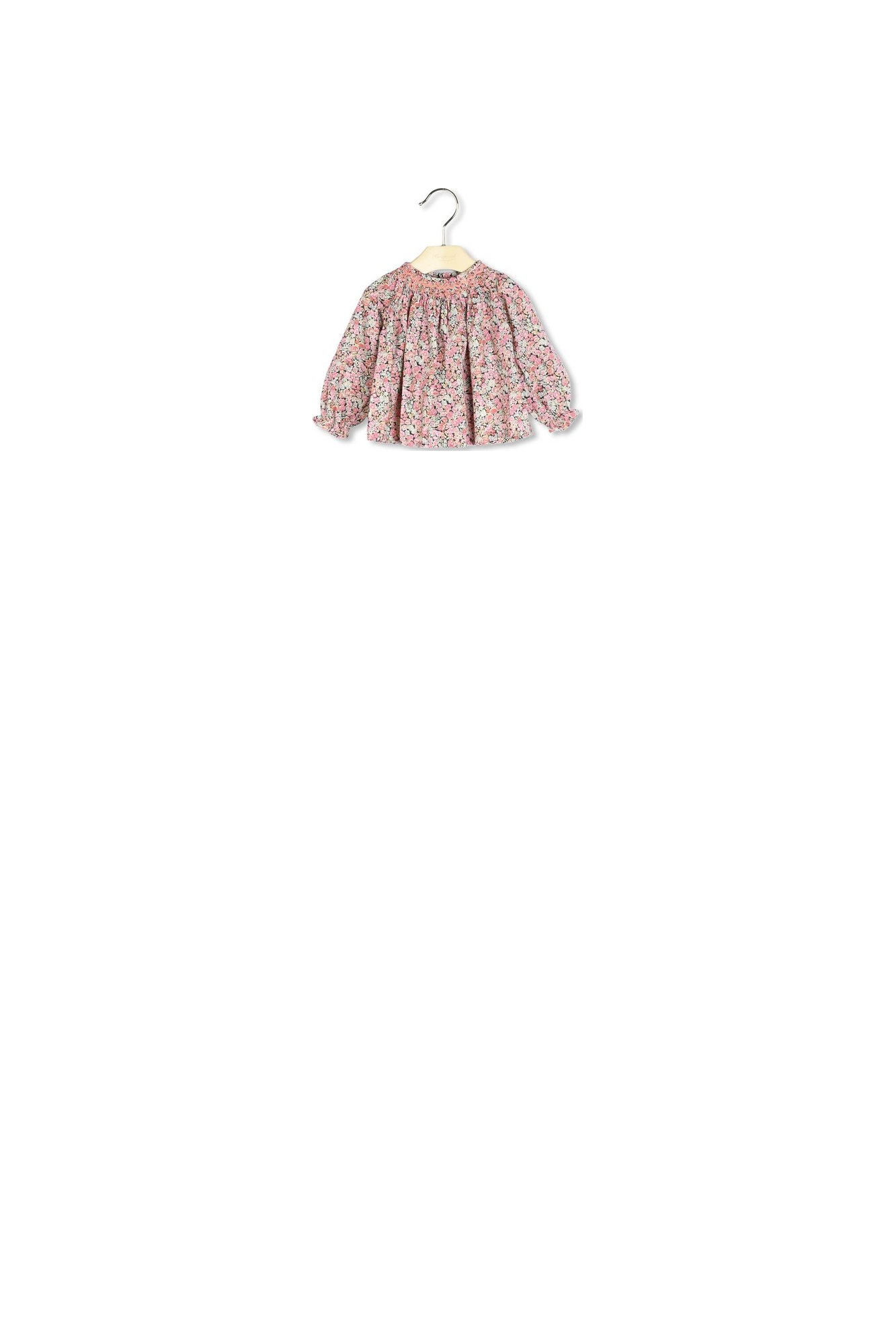 Blouse smockée Griotte - Bonpoint vintage