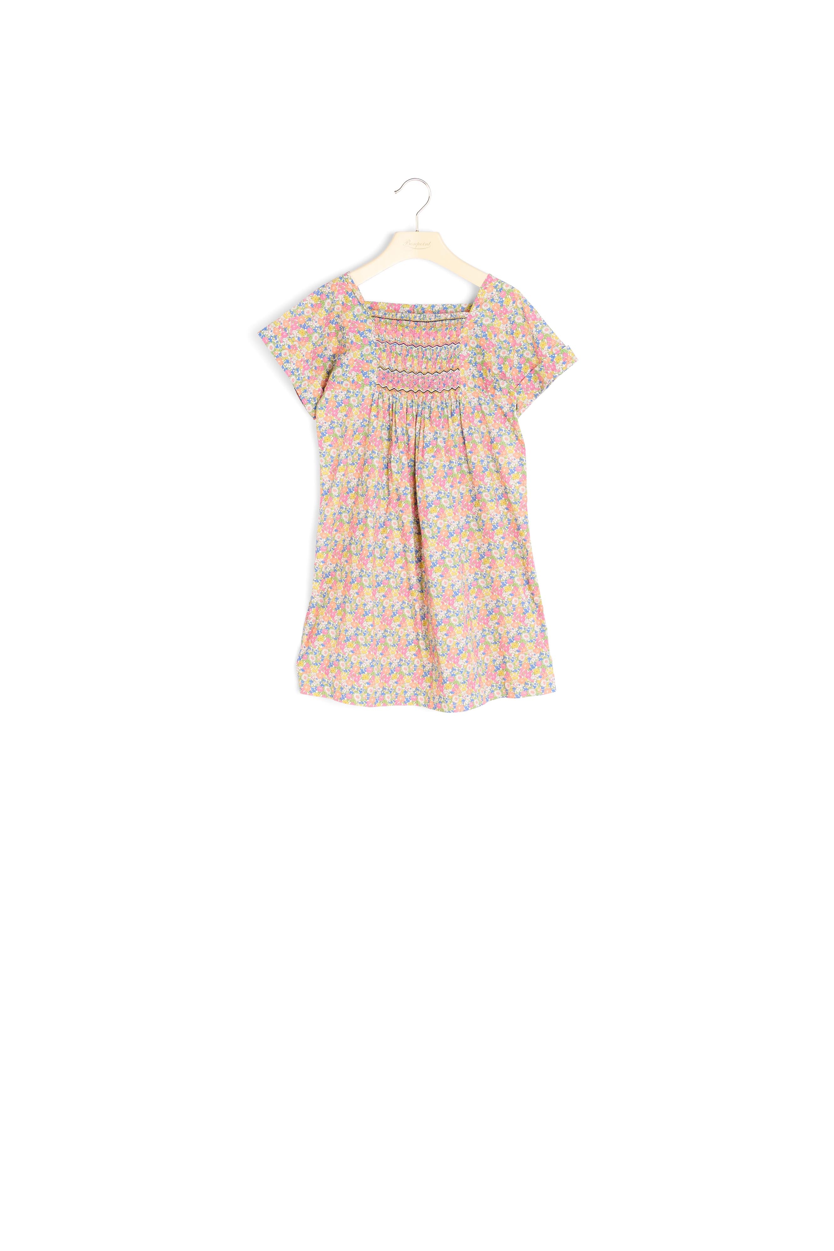 Robe en tissu liberty exclusif - Bonpoint vintage