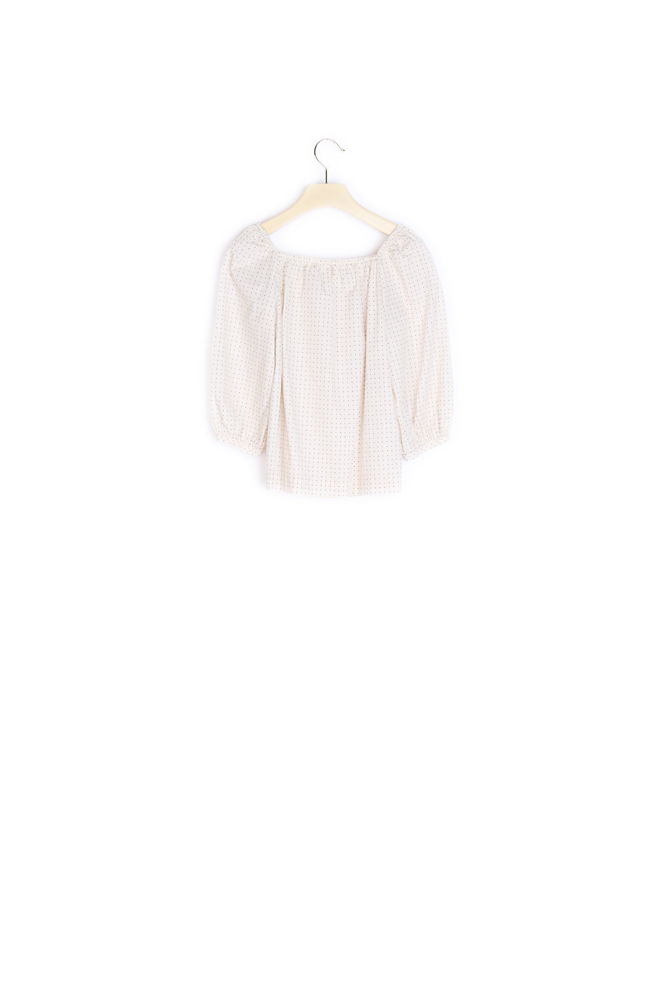 Blouse en voile de coton imprimé - Bonpoint vintage