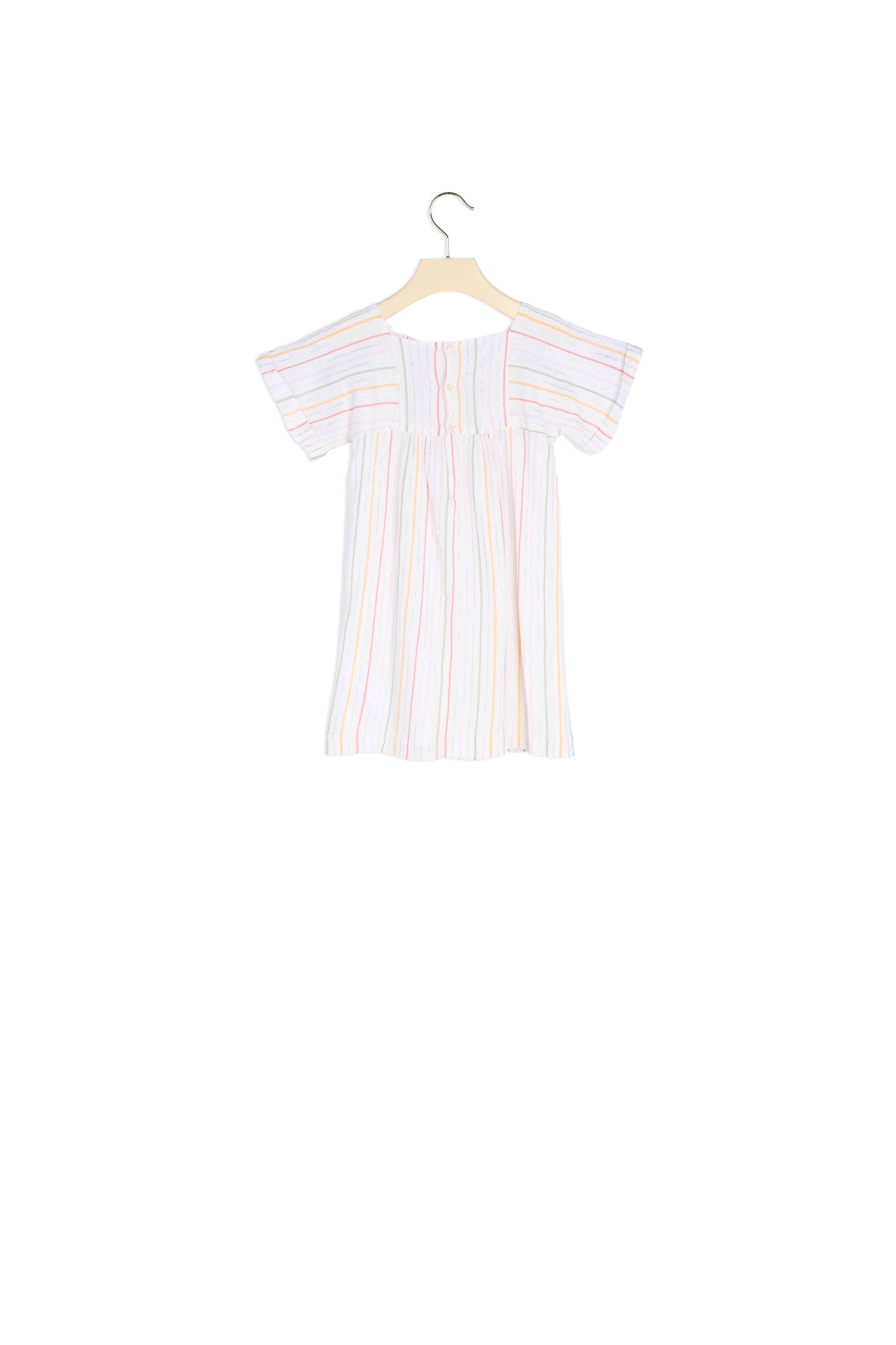 Robe Paysanne  rayures - Bonpoint vintage